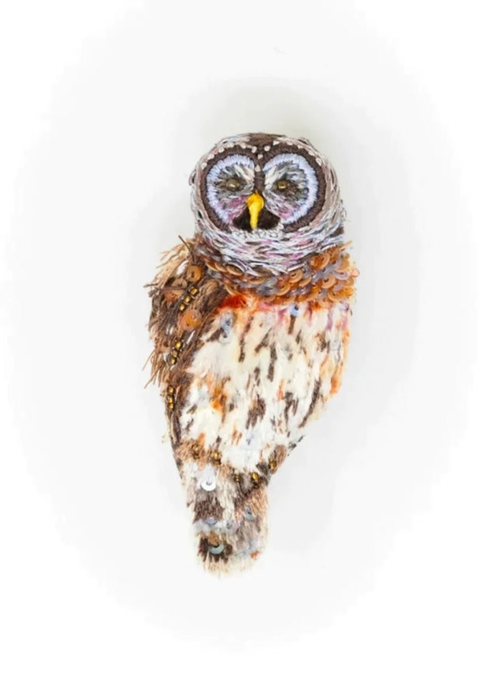 Trovelore Hoot Owl Brooch Pin