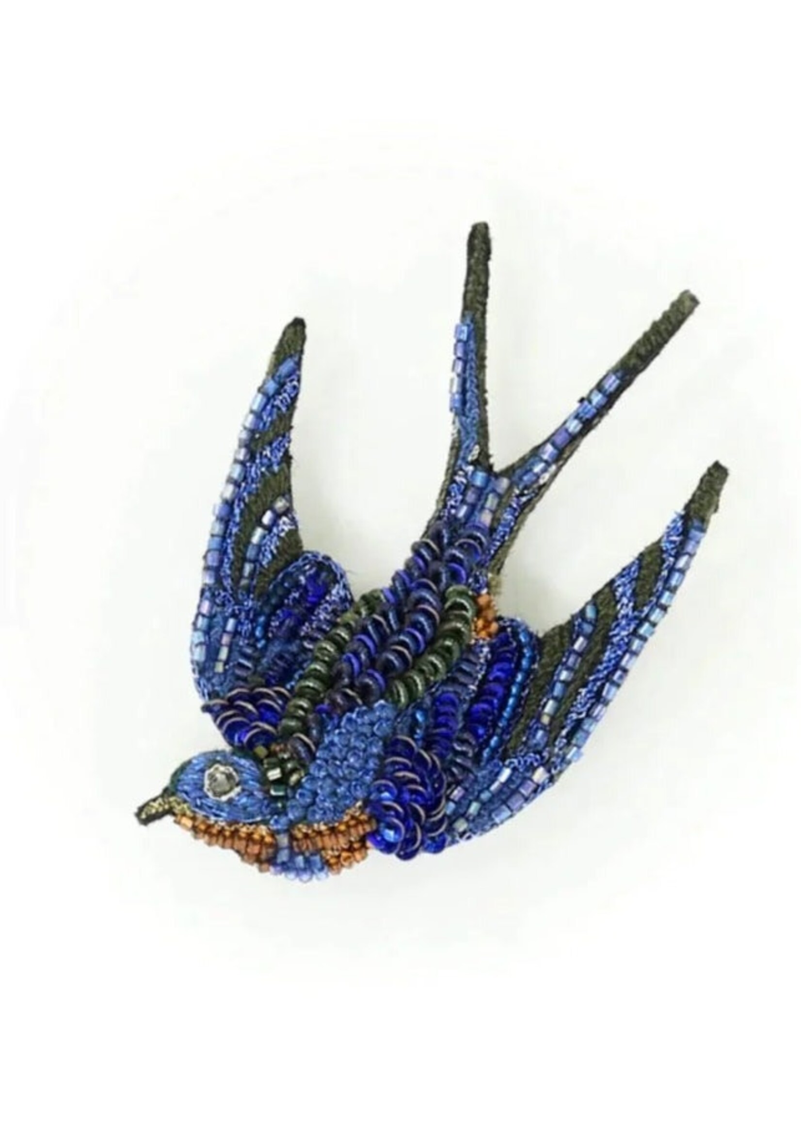 Trovelore Singing Swallow Brooch Pin