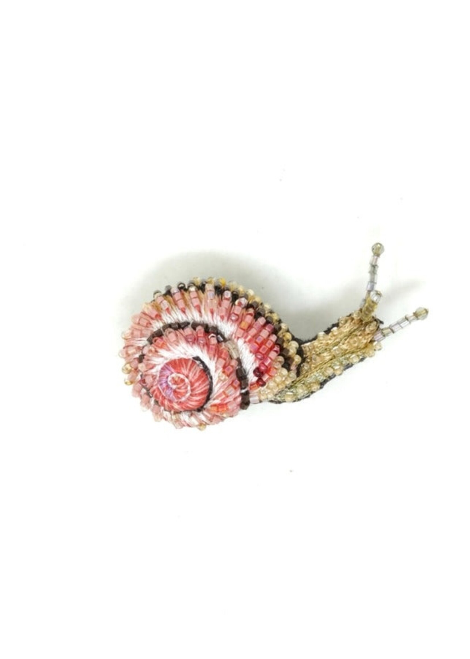 Trovelore Blinking Snail Brooch Pin