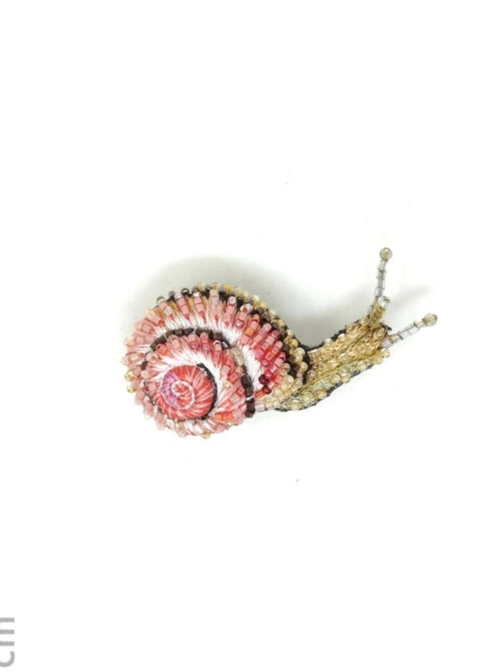 Trovelore Blinking Snail Brooch Pin PREORDER