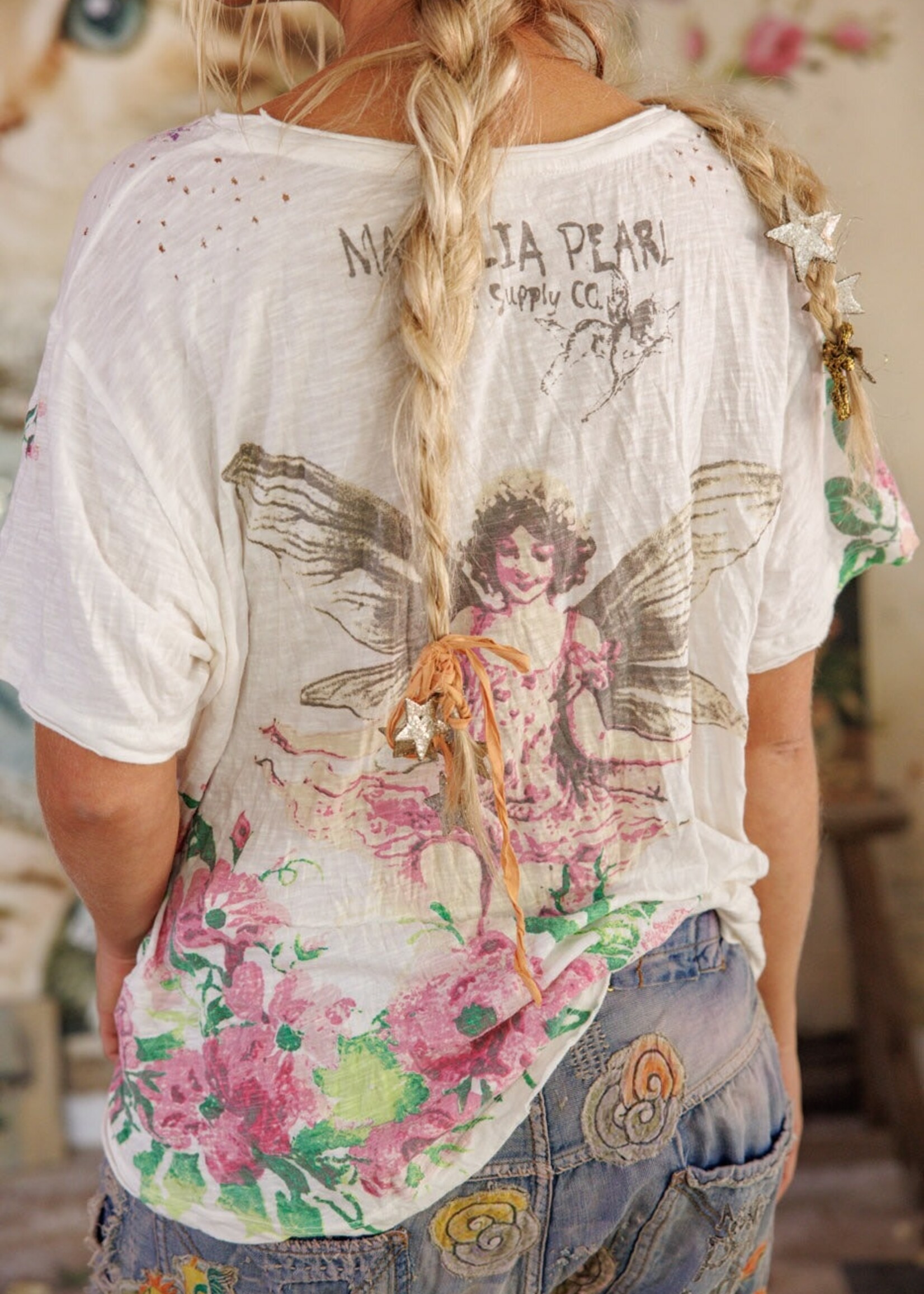 Magnolia Pearl Forest Fellows Tee Top 2327 True One Size