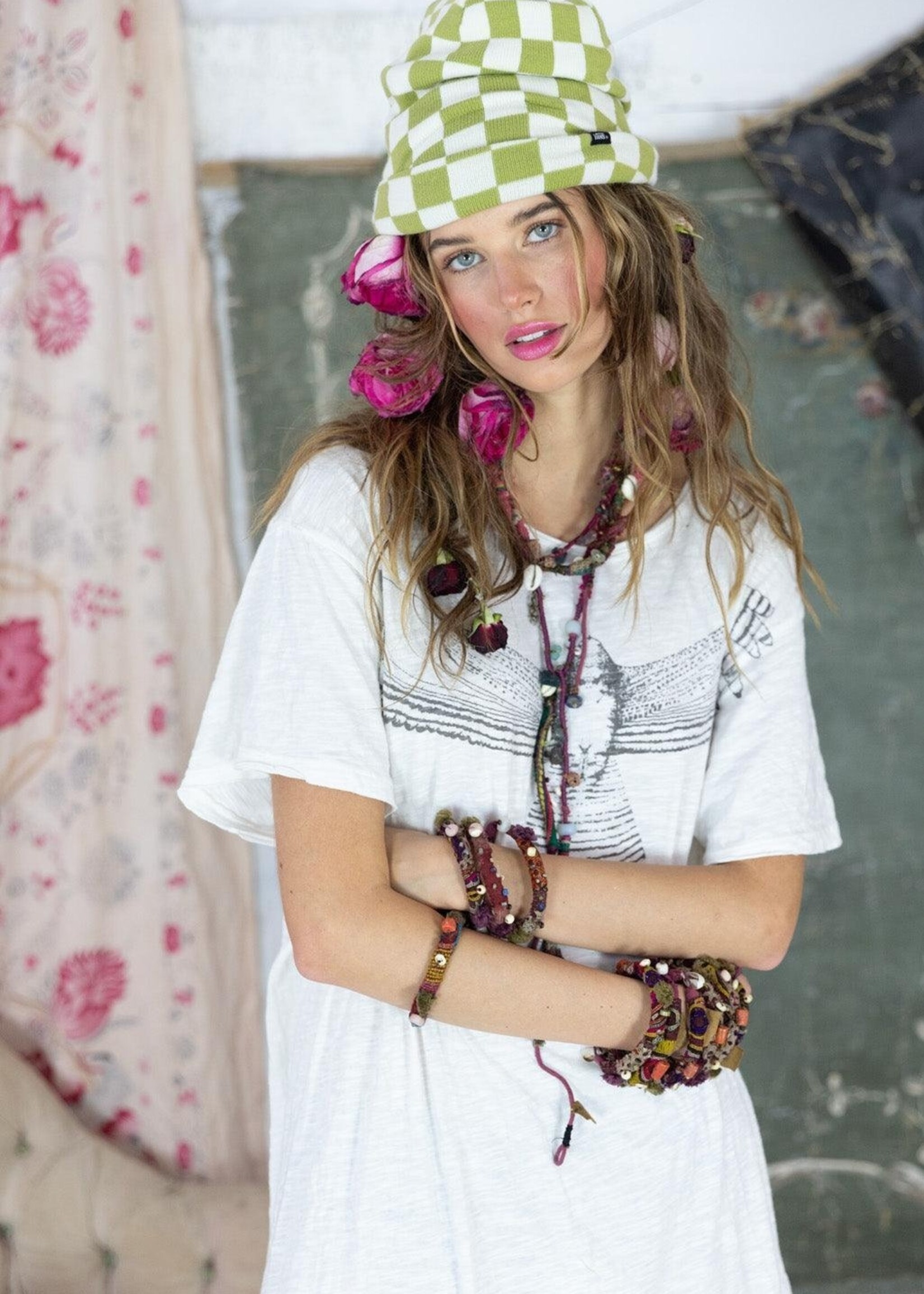 Magnolia Pearl Hawk Tee Dress 1030 True One Size