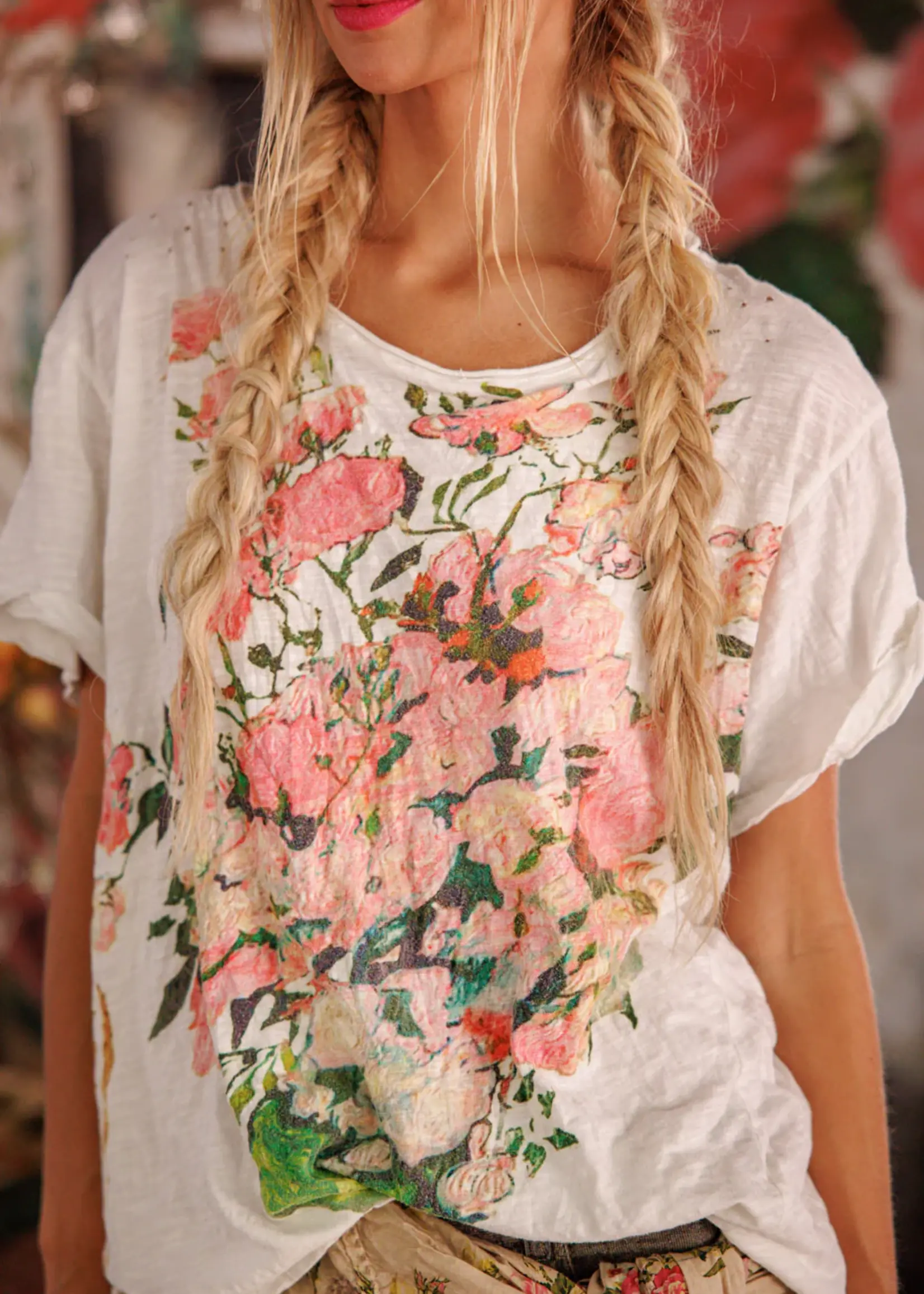 Magnolia Pearl Vincent Dream My Painting Tee Top 2491 True One Size
