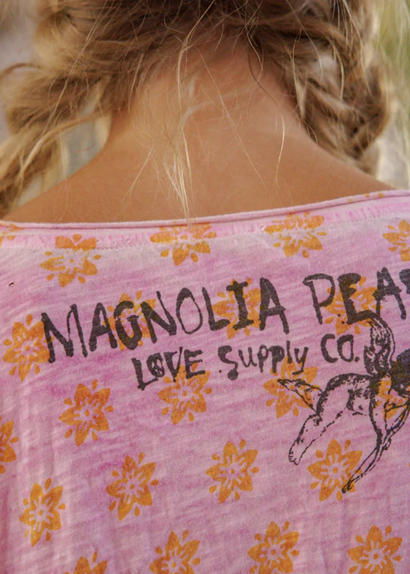 Magnolia Pearl Texas Yellow Star Viggo Tee Top 2497 One Size