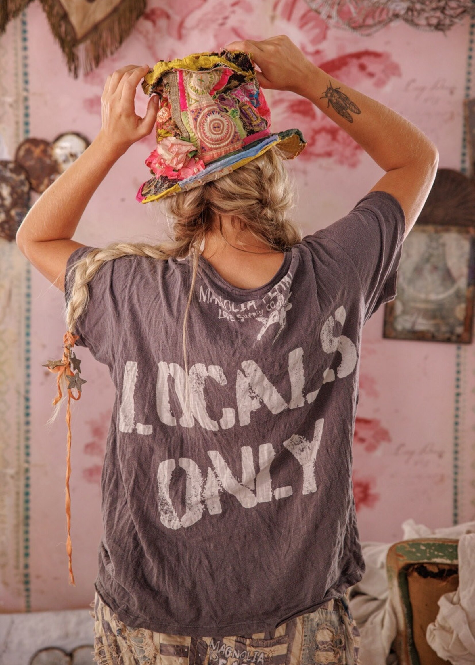 Magnolia Pearl Skate California Tee Top 2455 One Size Ozzy