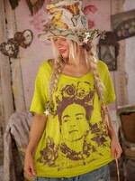 Magnolia Pearl Butterfly Desperita Corazon Tee Top 2309 Krewe One Size