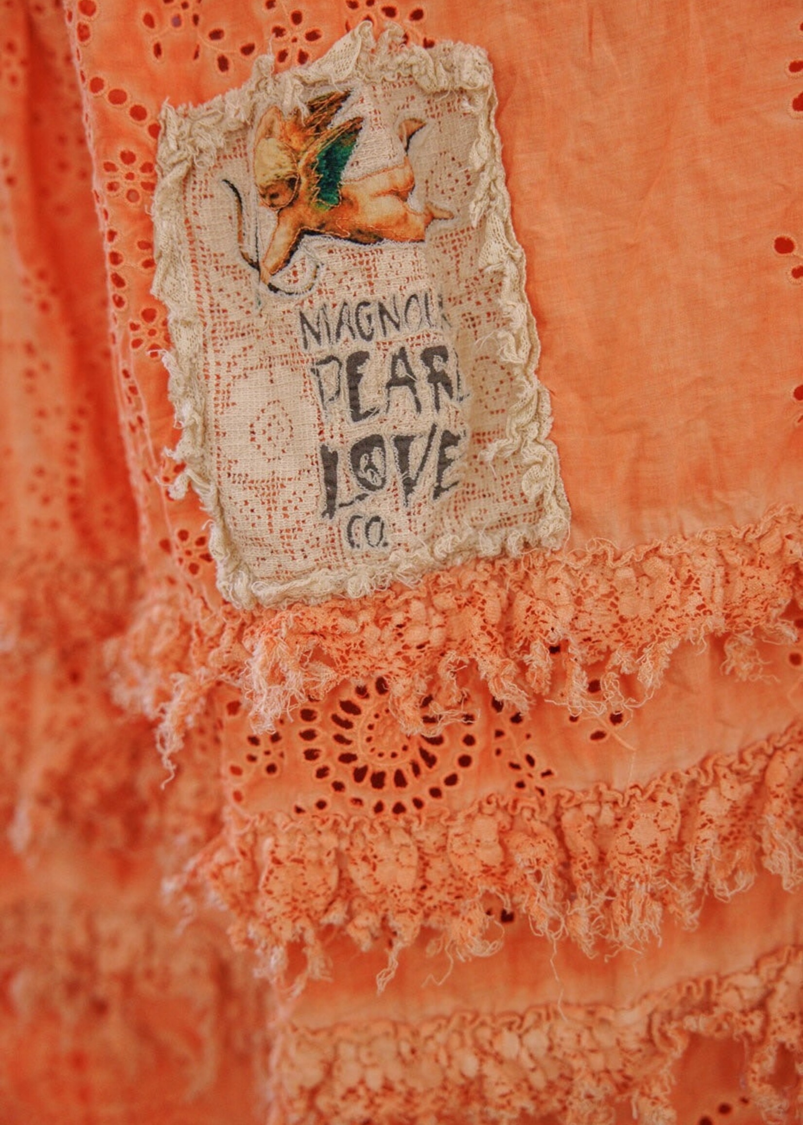 Magnolia Pearl Eyelet Skirt 223 Arancia One Size