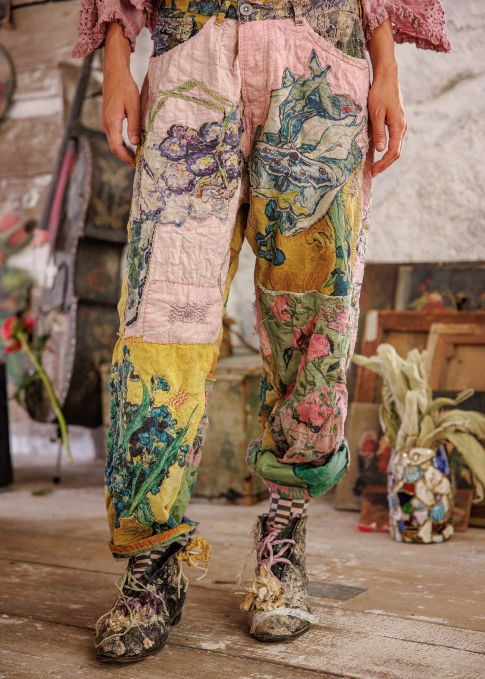 Magnolia Pearl Vincent Miner Pants 951 Molly One Size