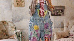 Product Spotlight: Magnolia Pearl Night Garden Benjamin Wide Leg Overalls