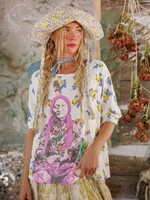Magnolia Pearl Heart Of Yellow Roses Viggo Tee Top 2551 On The Range One Size