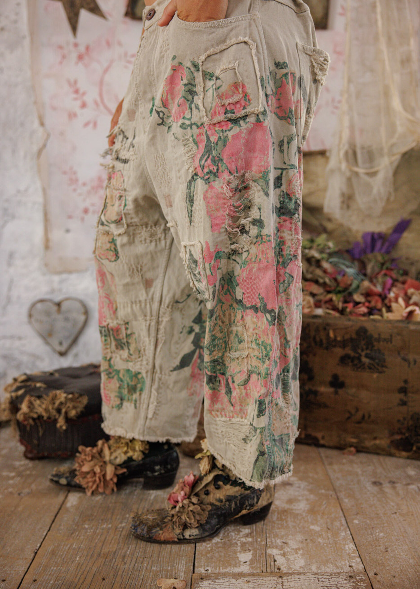 Magnolia Pearl **NEW RELEASE** Vincent Dani Blues Denims Pants 957 Petal One Size