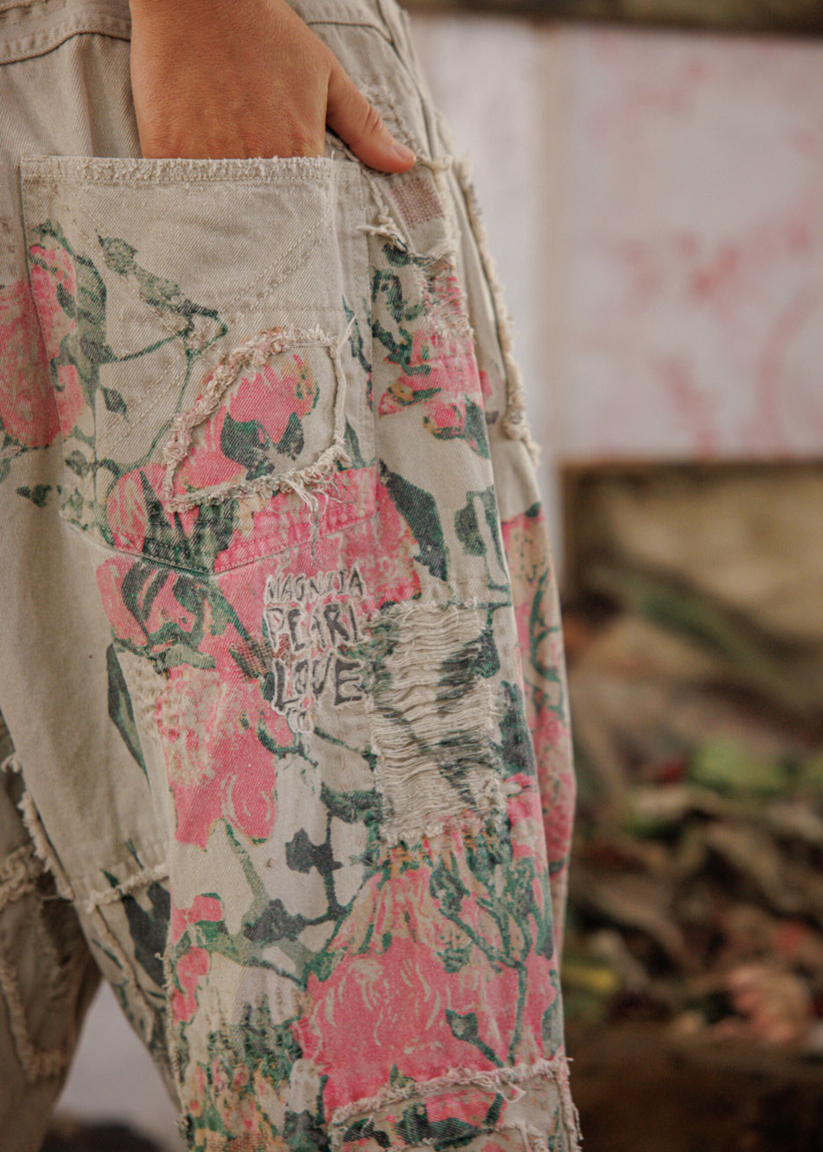 Magnolia Pearl **NEW RELEASE** Vincent Dani Blues Denims Pants 957 Petal One Size
