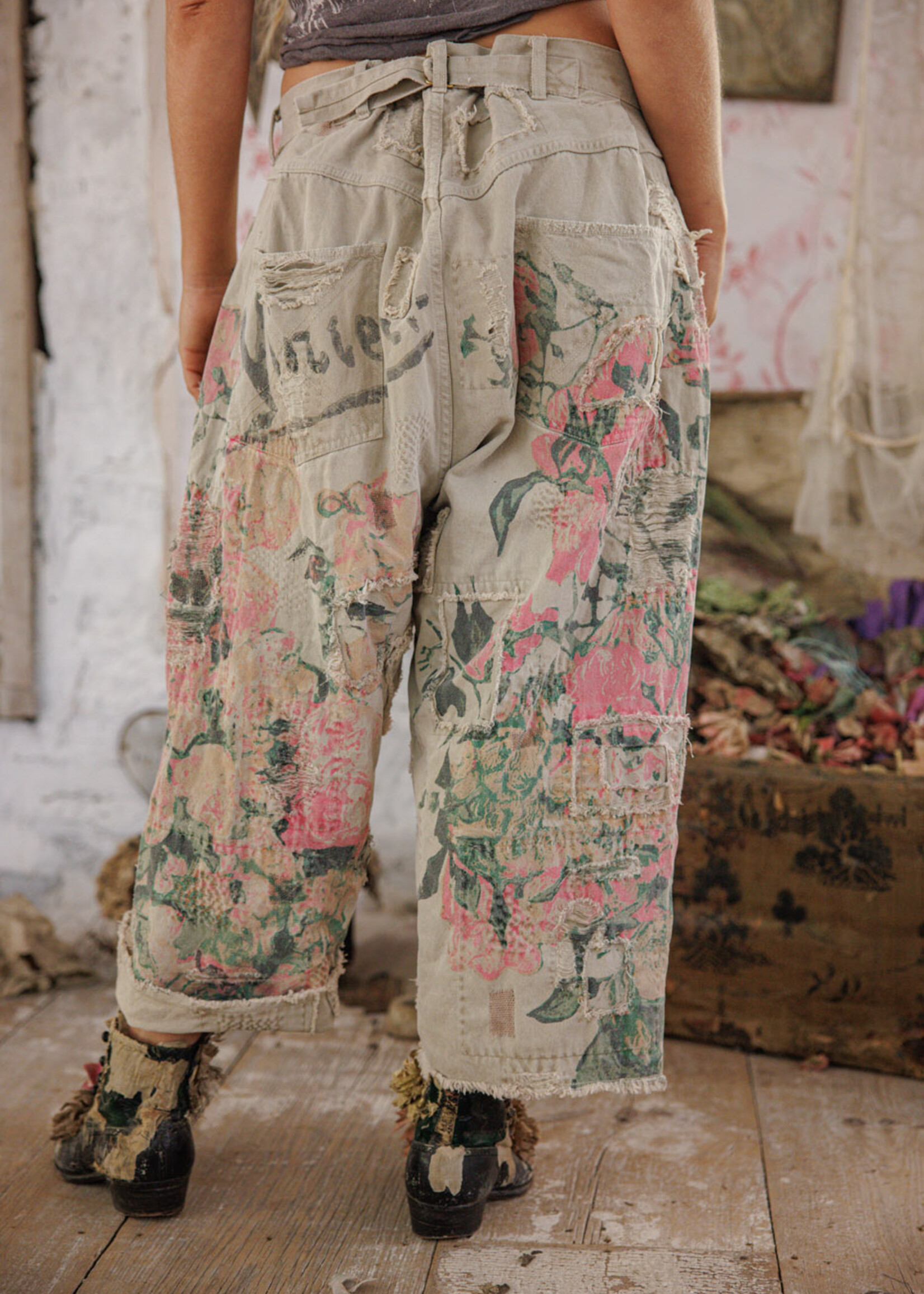Magnolia Pearl **NEW RELEASE** Vincent Dani Blues Denims Pants 957 Petal One Size