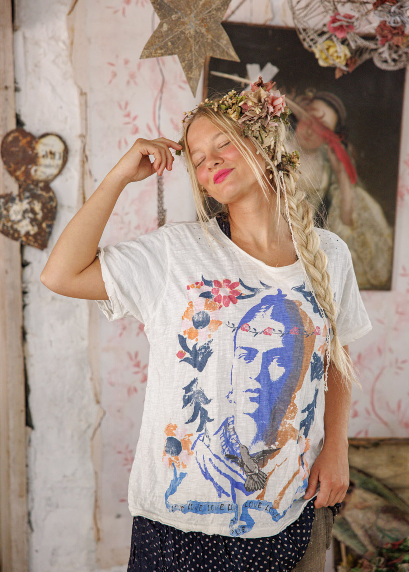 Magnolia Pearl PREORDER**NEW RELEASE** Frida Baroque Tee Top 2359 One Size