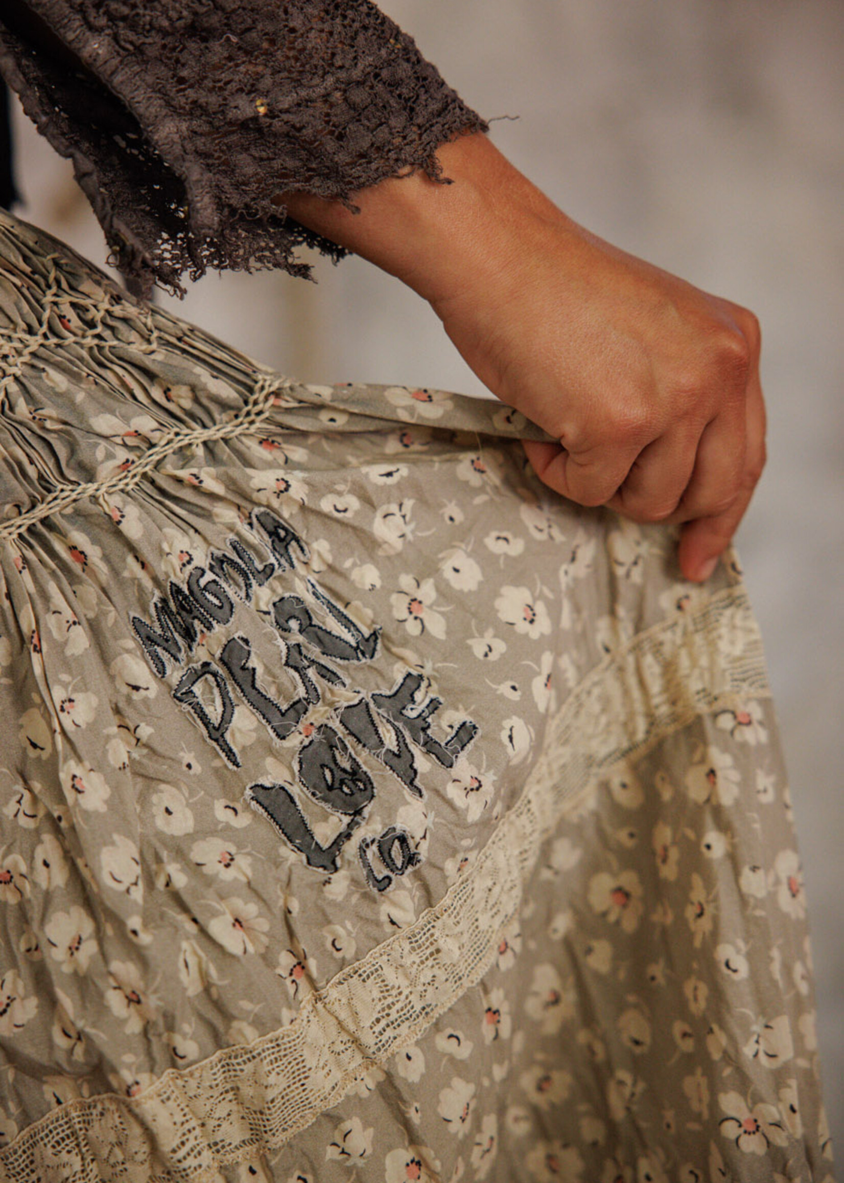 Magnolia Pearl PREORDER**NEW RELEASE** Floral Chrystal Skirt 242 Gypsy Soul One Size
