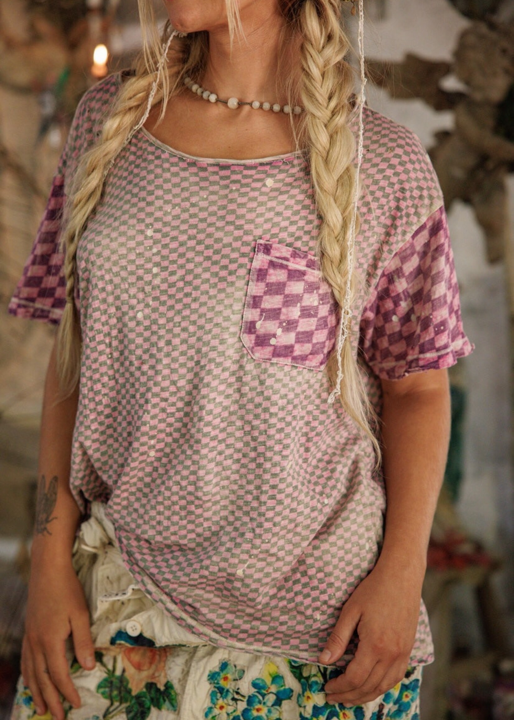Magnolia Pearl PREORDER**NEW RELEASE** Piecewise Pocket Tee Top 2405 Hatter One Size