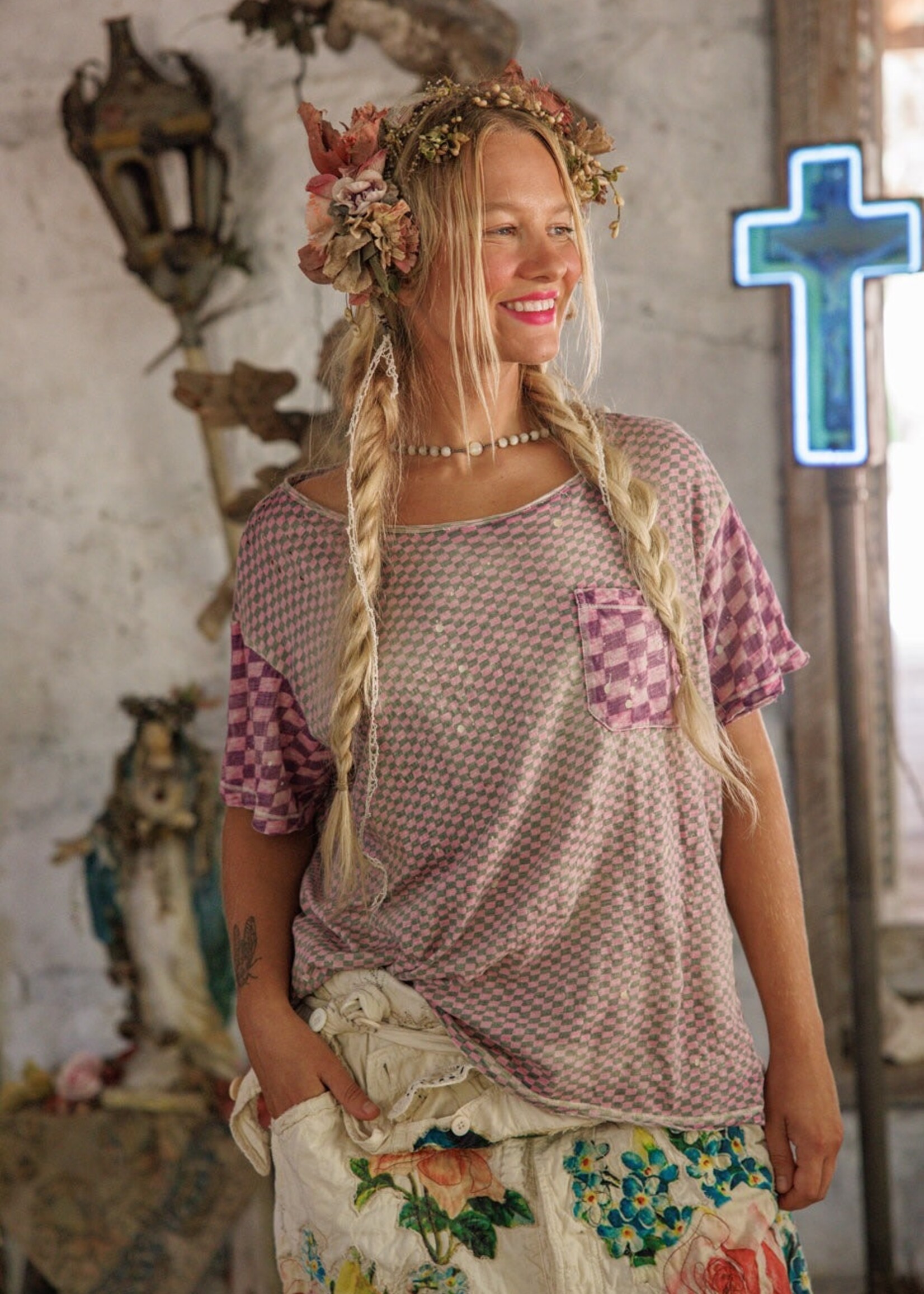 Magnolia Pearl PREORDER**NEW RELEASE** Piecewise Pocket Tee Top 2405 Hatter One Size