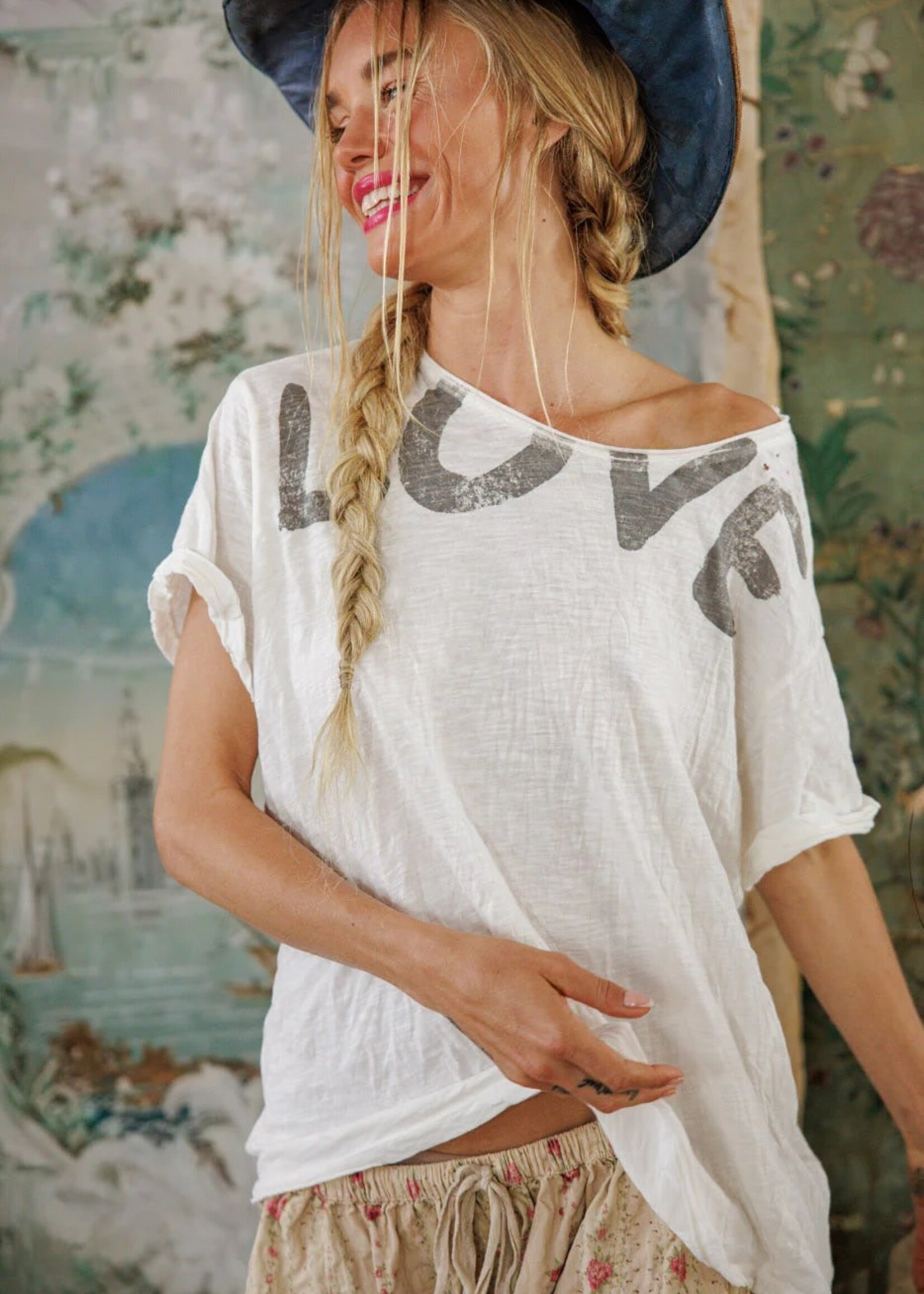 Magnolia Pearl Love Creativity Tee Top 2538 One Size