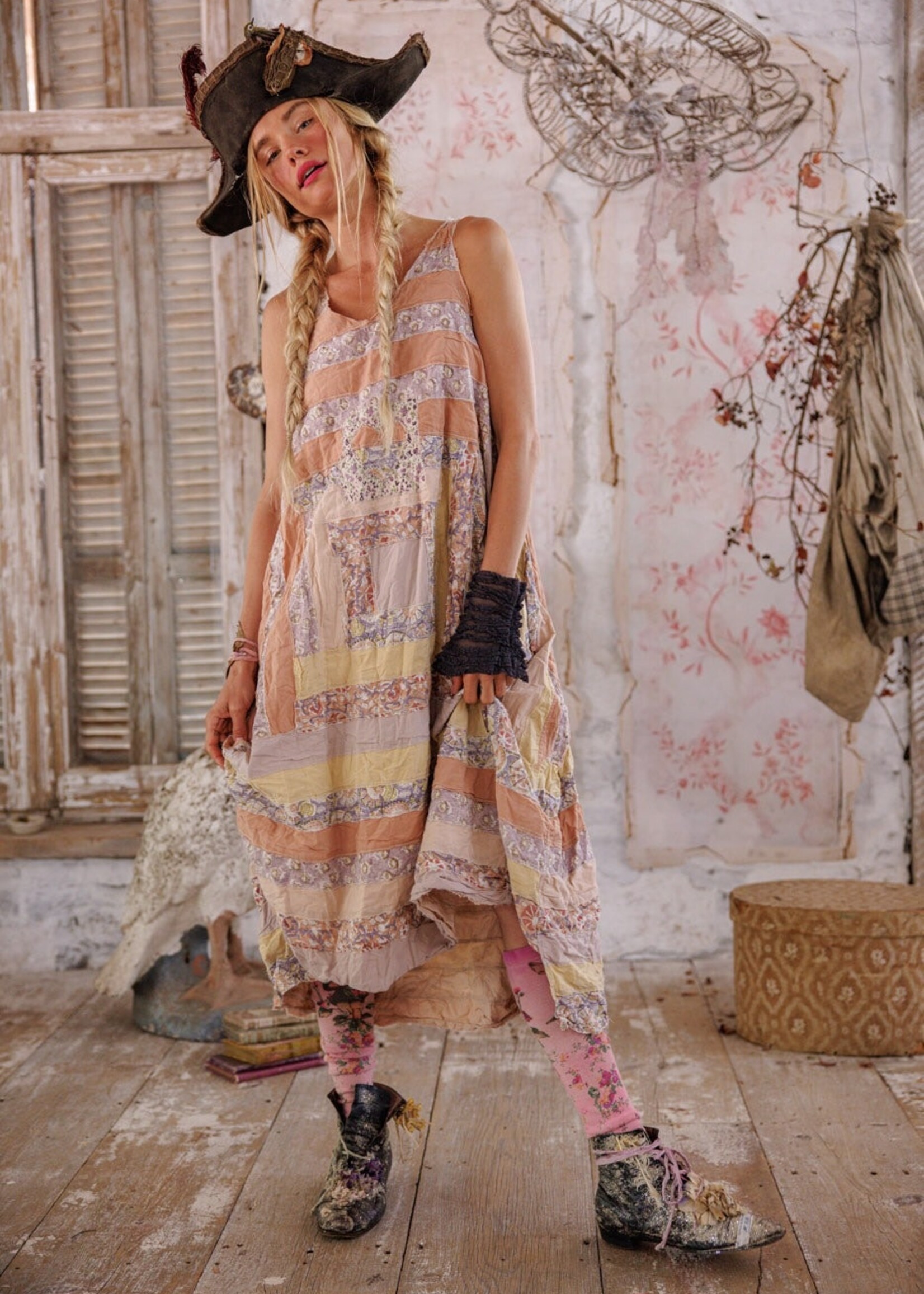 Magnolia Pearl Layla Tank Dress 793 Lullaby One Size