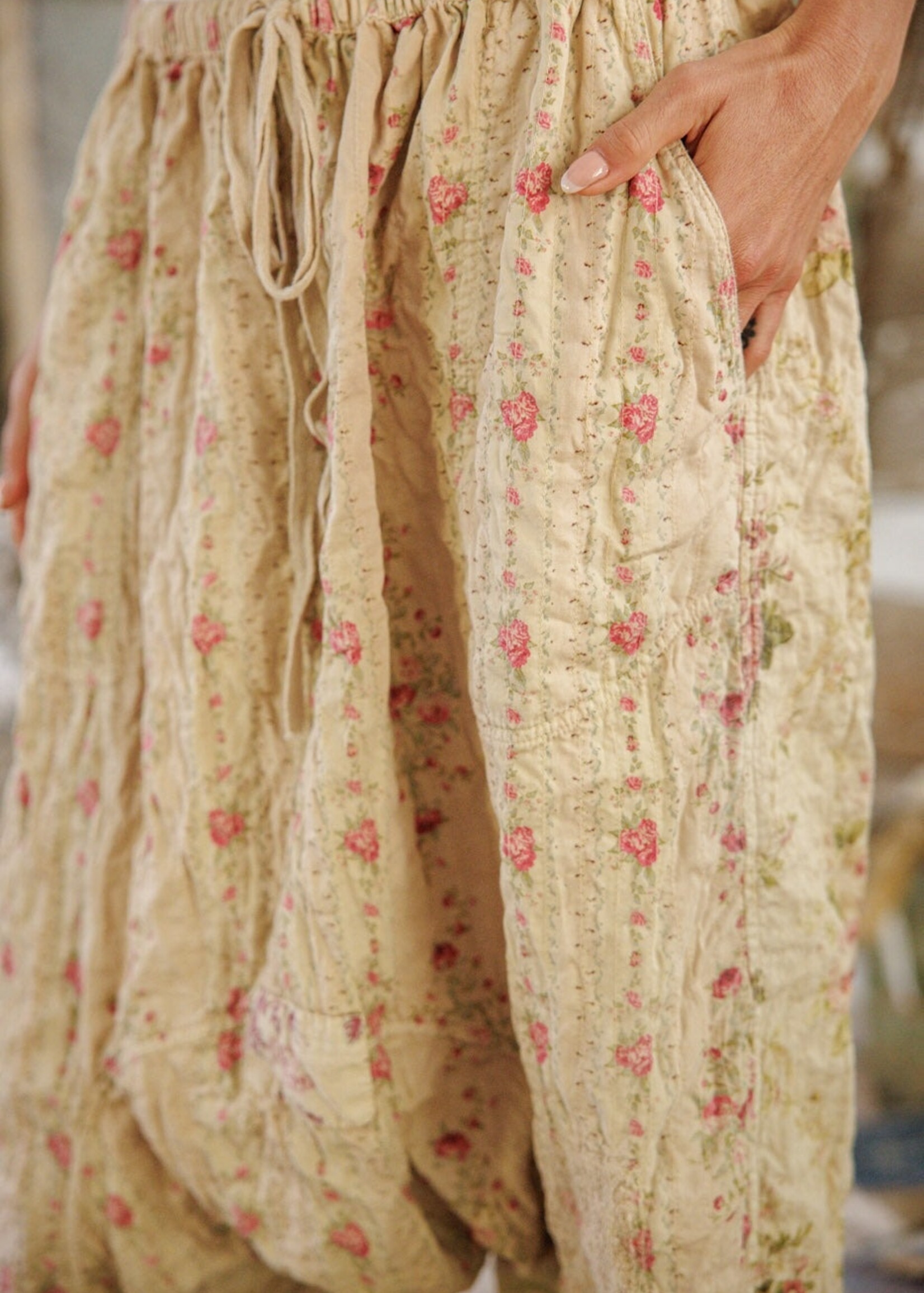 Magnolia Pearl Floral Patchwork Garcon Pants 422 Ronin One Size