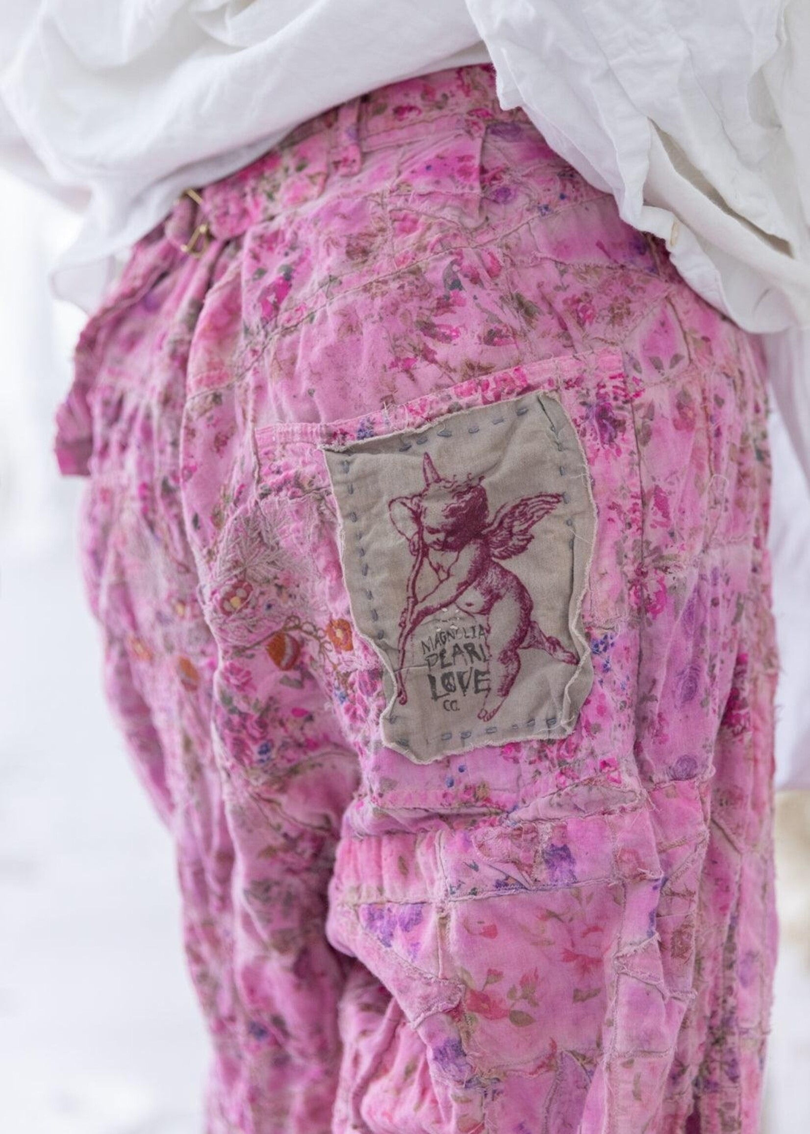 Magnolia Pearl Lil Friends Miner Pants 505 Kashmiri Pink One Size