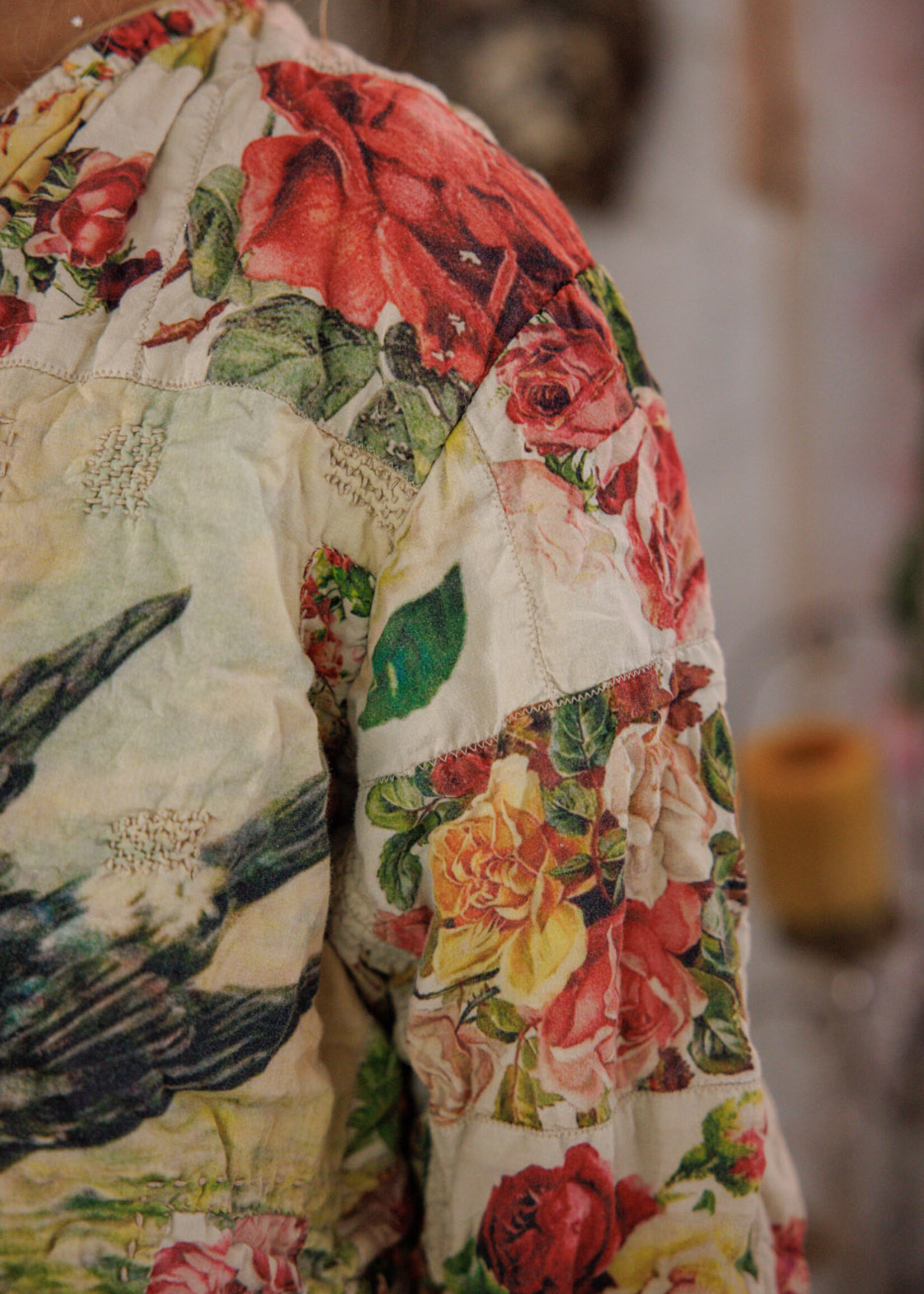 Magnolia Pearl Cropped Floral Leni Jacket 697 Postcards