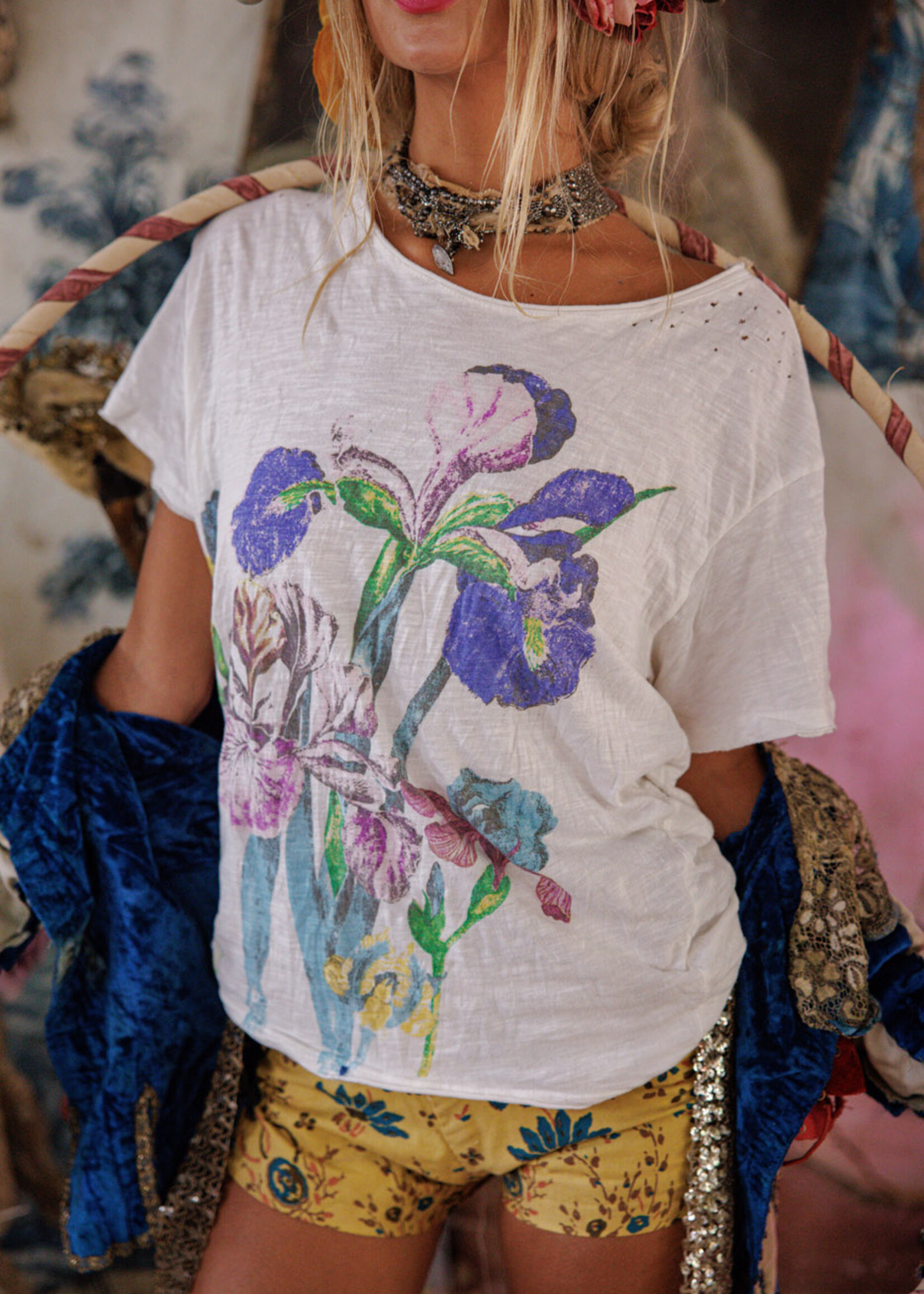 Magnolia Pearl Iris Tee Top 2660 True One Size