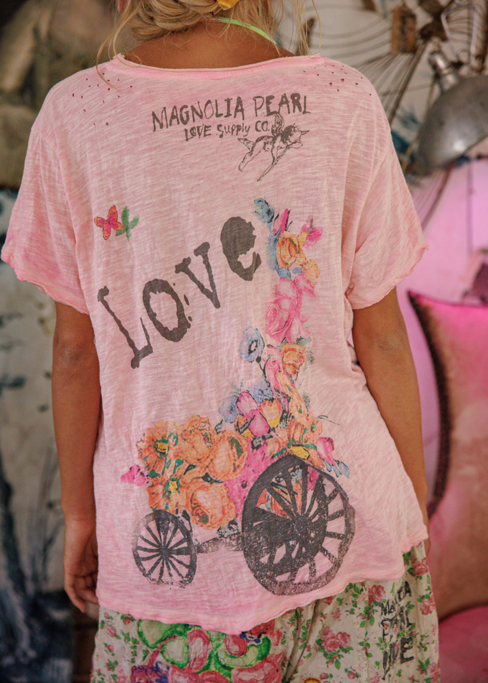 Magnolia Pearl Special Delivery Tee Top 2329 Azalea One Size