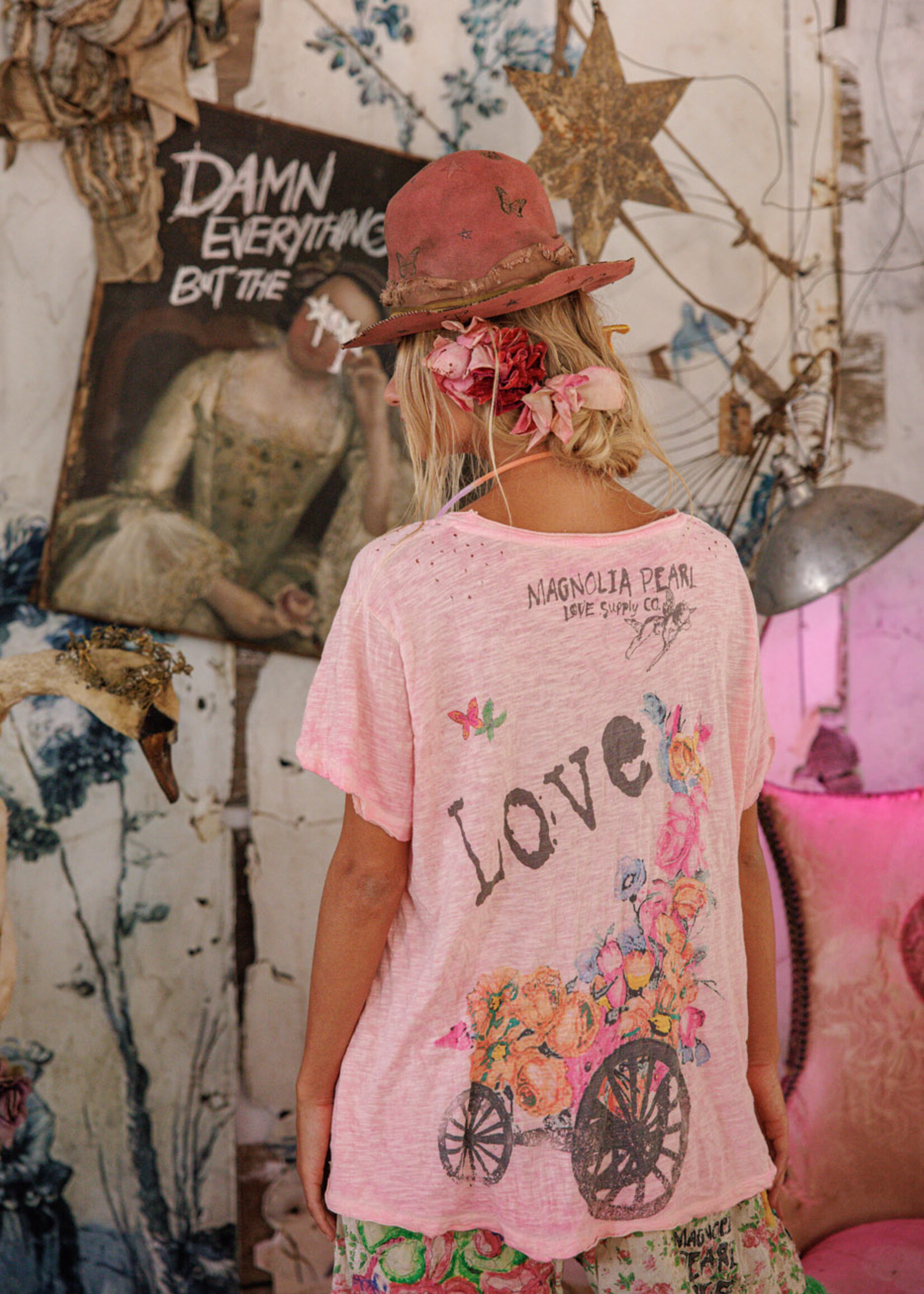 Magnolia Pearl Special Delivery Tee Top 2329 Azalea One Size