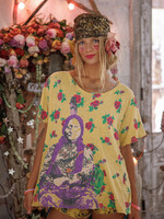 Magnolia Pearl Soul Of Yellow Roses Tee Top 2673 One Size