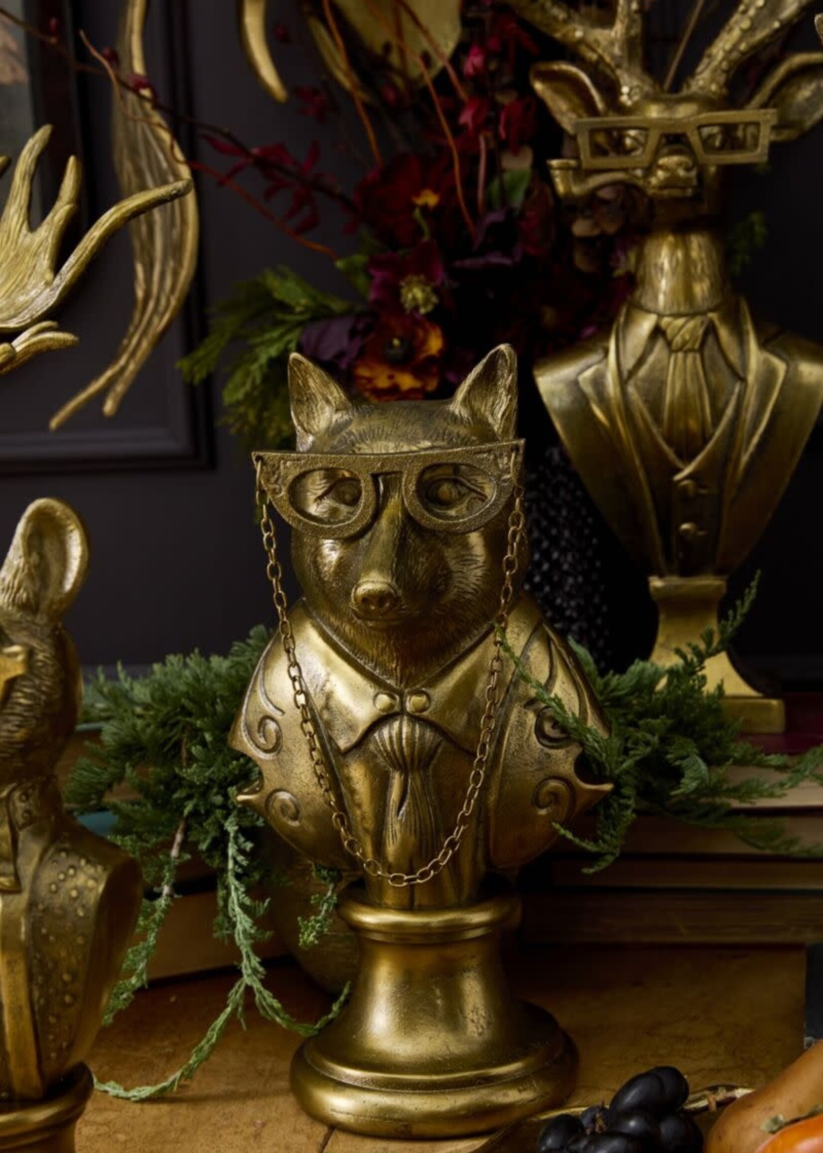 Eric + Eloise (E+E) Collection E+E Bust Statue Fox Eloise