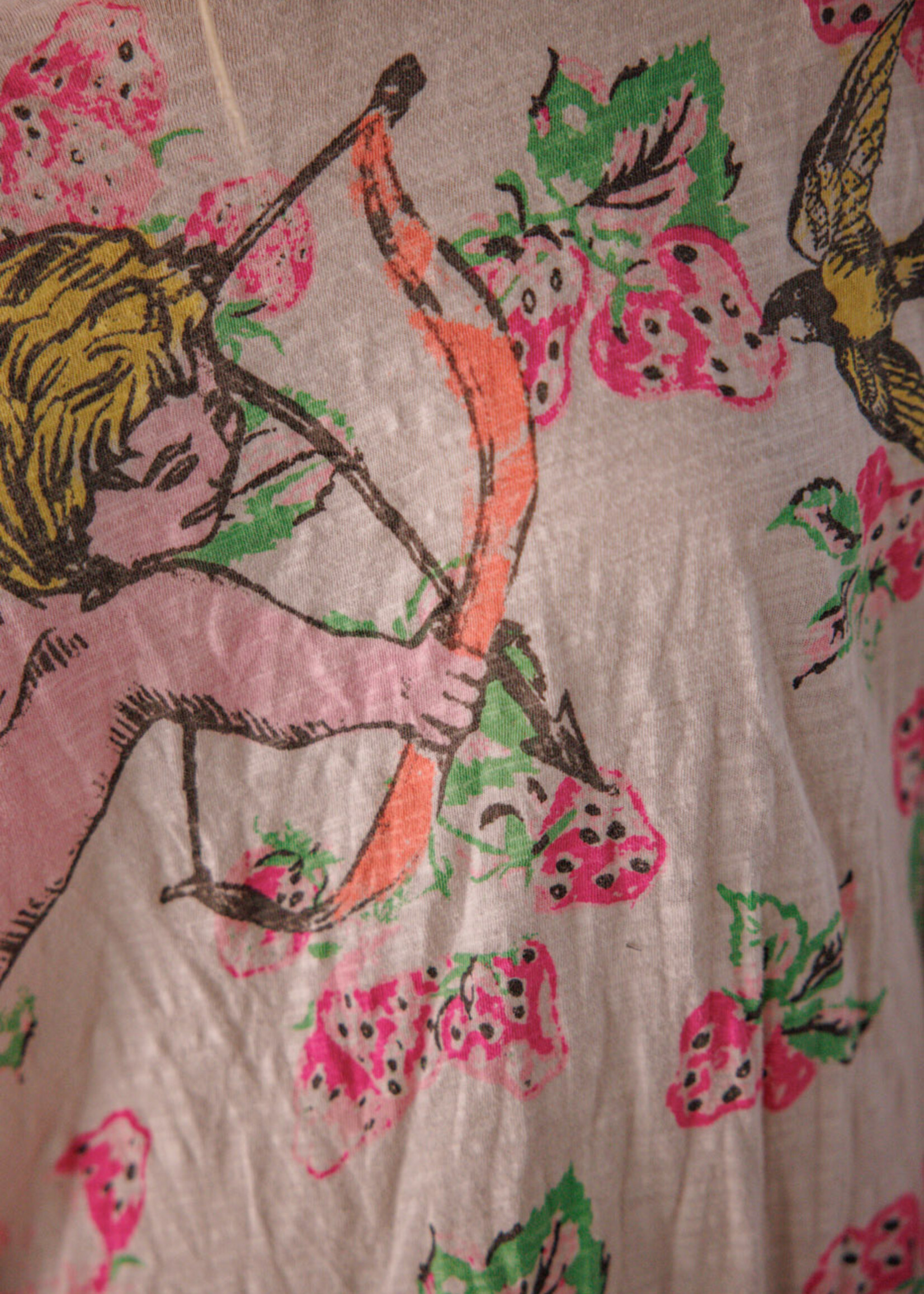 Magnolia Pearl Berry Little Archer Tee Top 2552 Wild Strawberries One Size