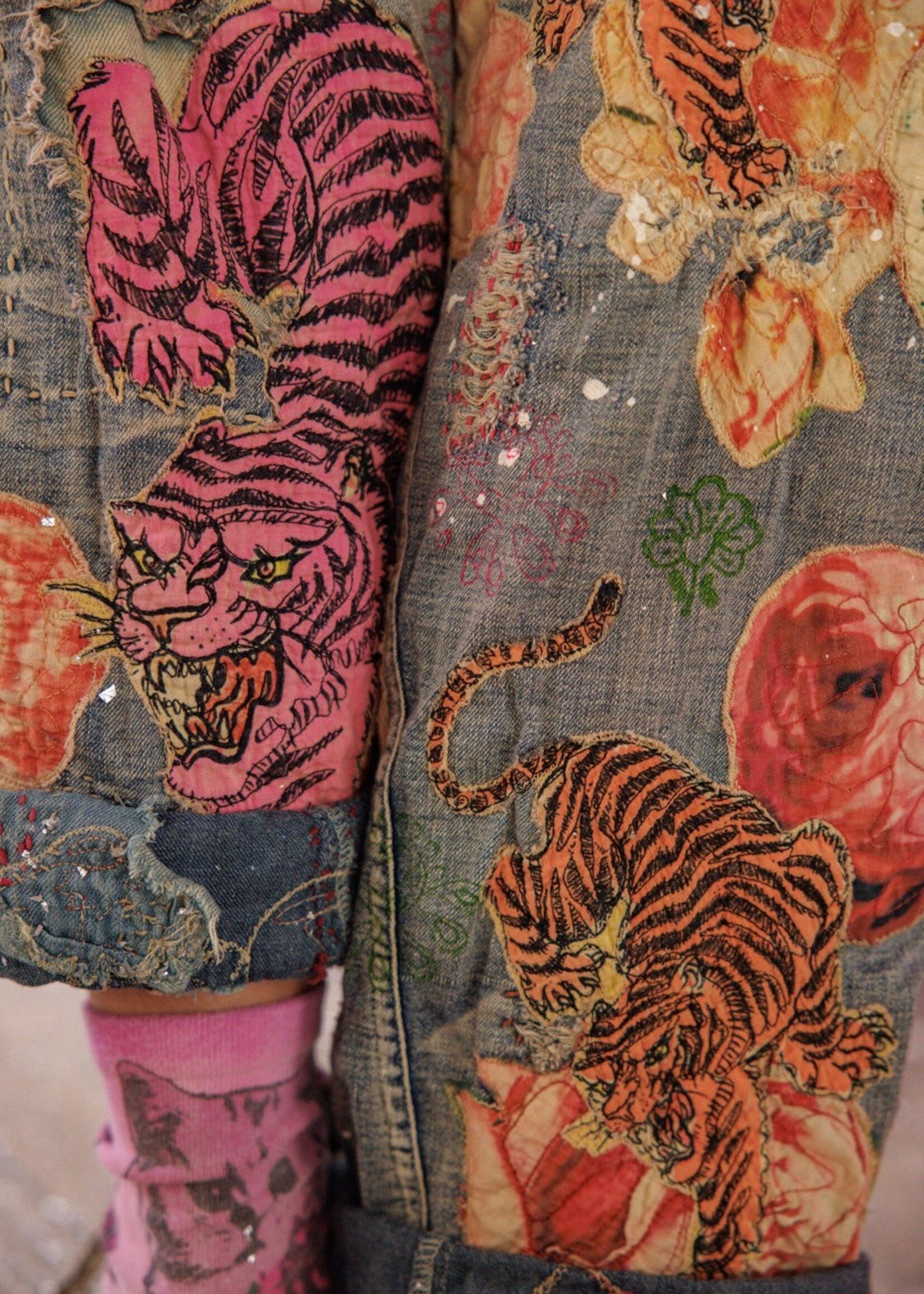 Magnolia Pearl Reverie Denims Pants 893 Indigo Tiger One Size