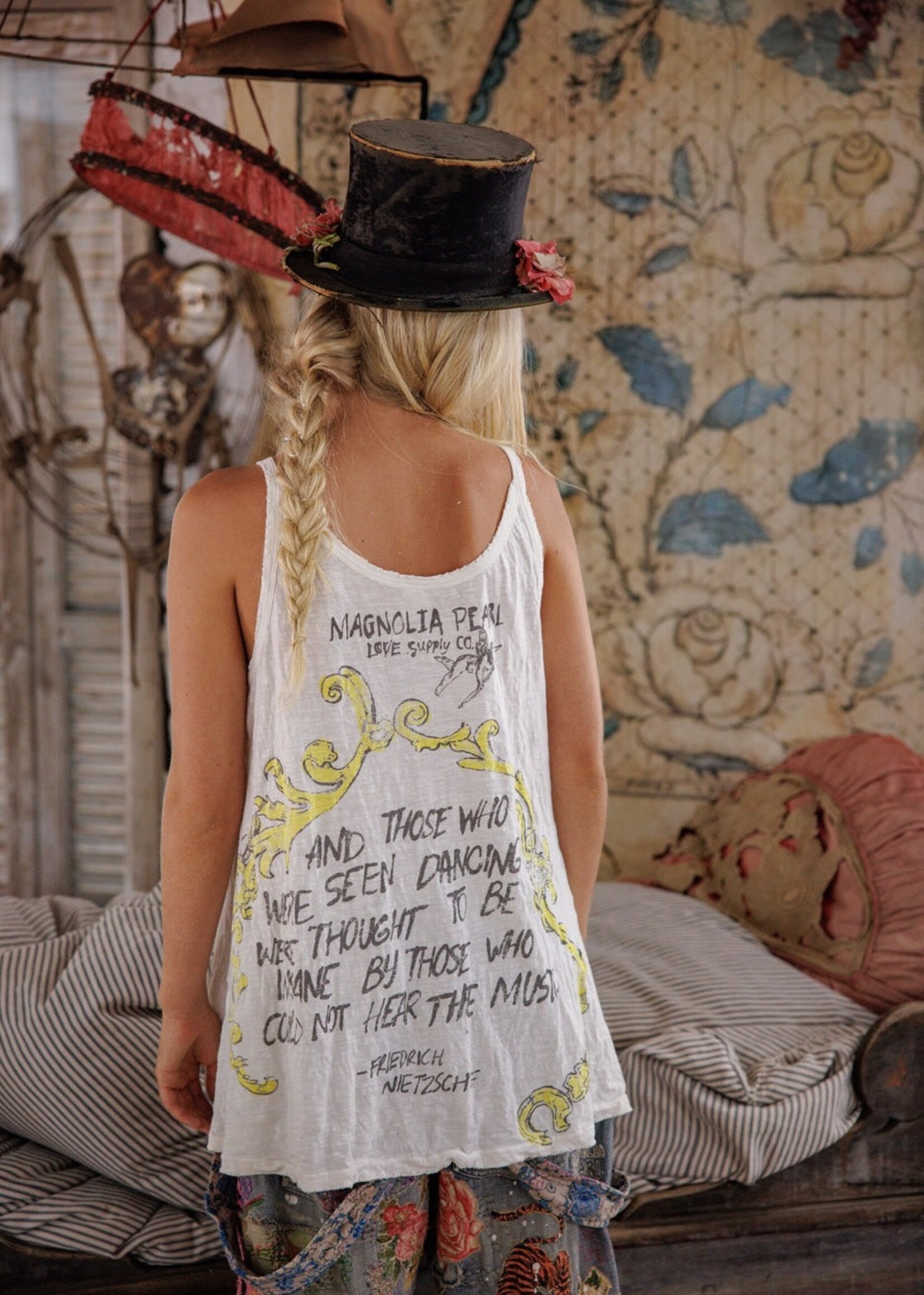 Magnolia Pearl Punk Poet Lana Tank 412 One Size True