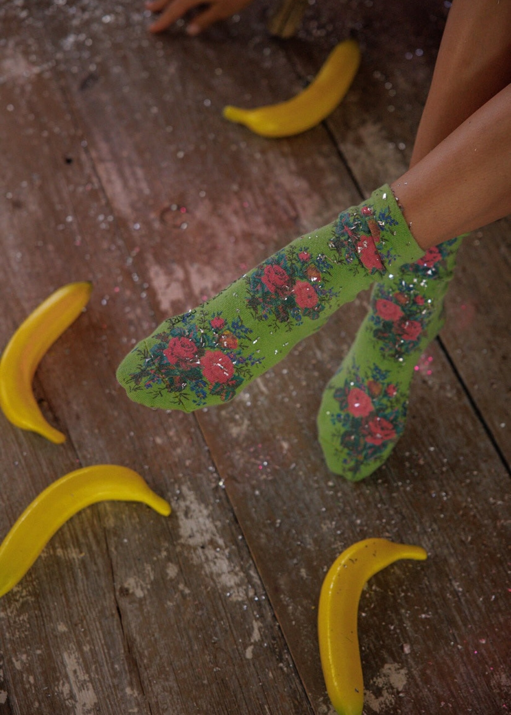 Magnolia Pearl Floral MP Socks 141 Dawson One Size
