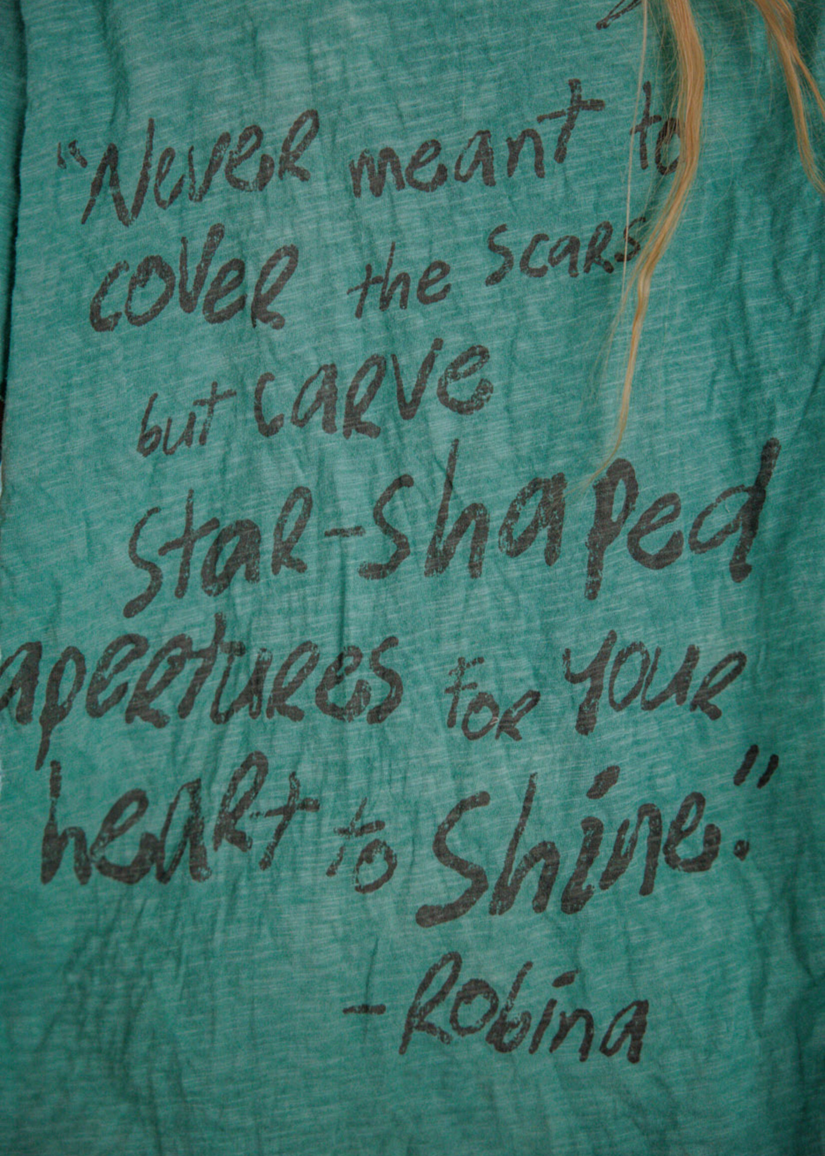 Magnolia Pearl Star Star Star Tee TOP 2362 VERNA One Size