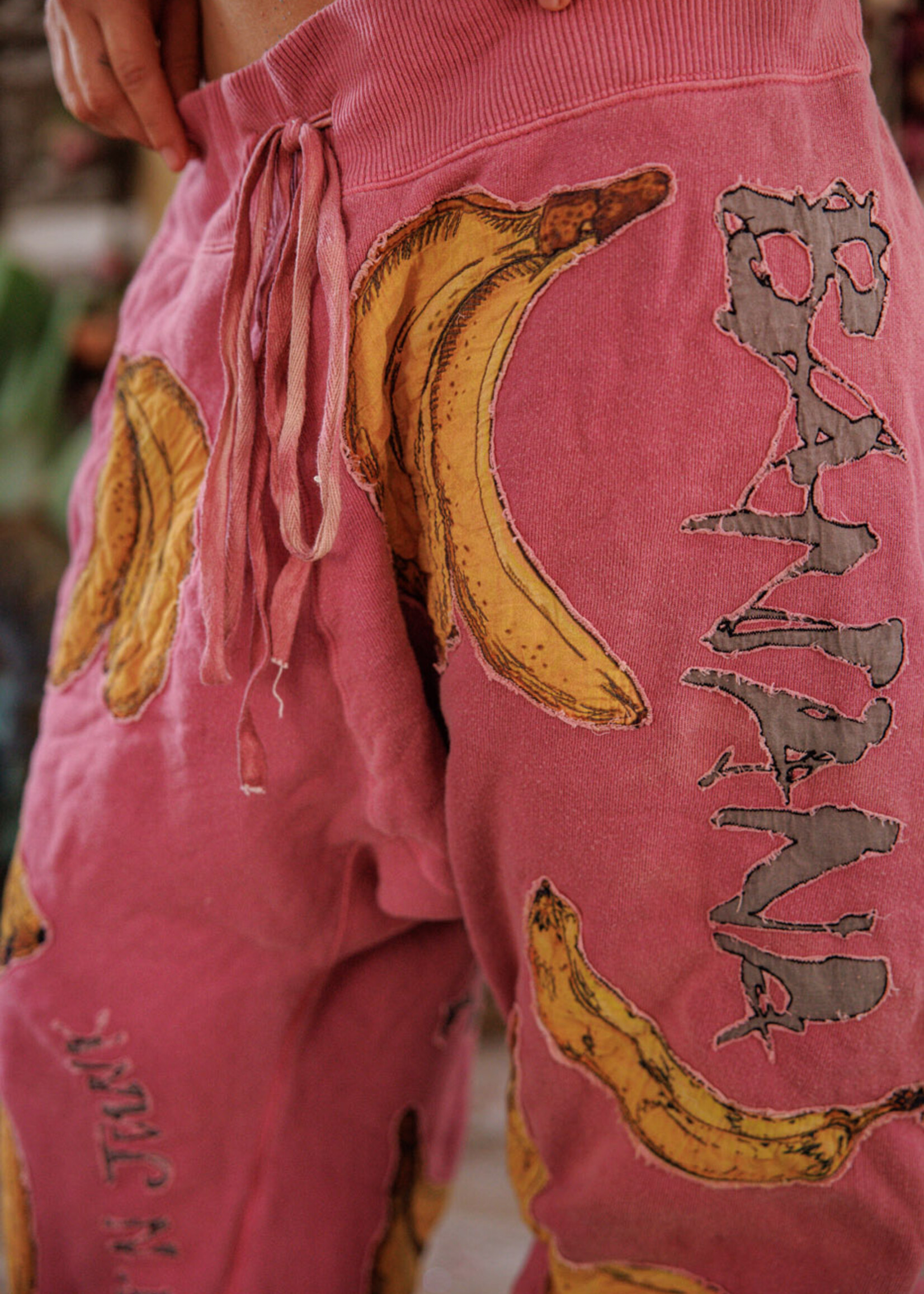Magnolia Pearl Banana Funk N'Junk La Jolla Jogger Pants 964 Pink One Size