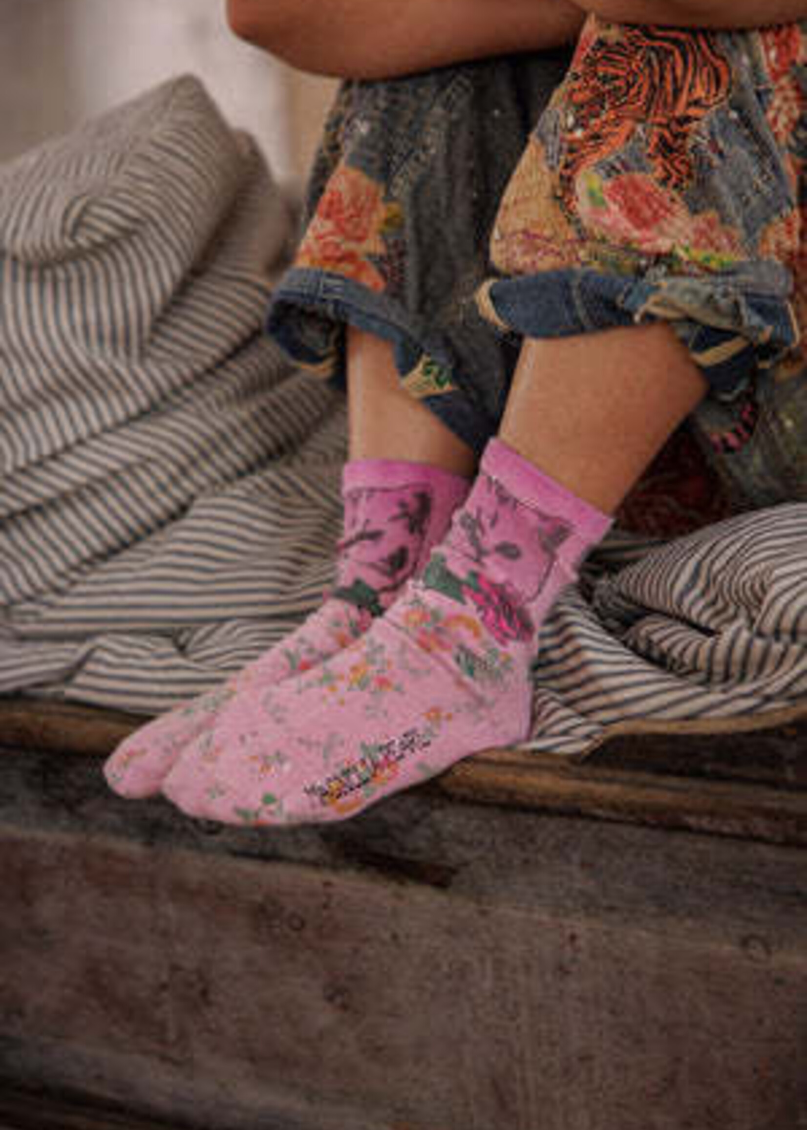 Magnolia Pearl Rosie MP Socks 118 Valentine Pink One Size