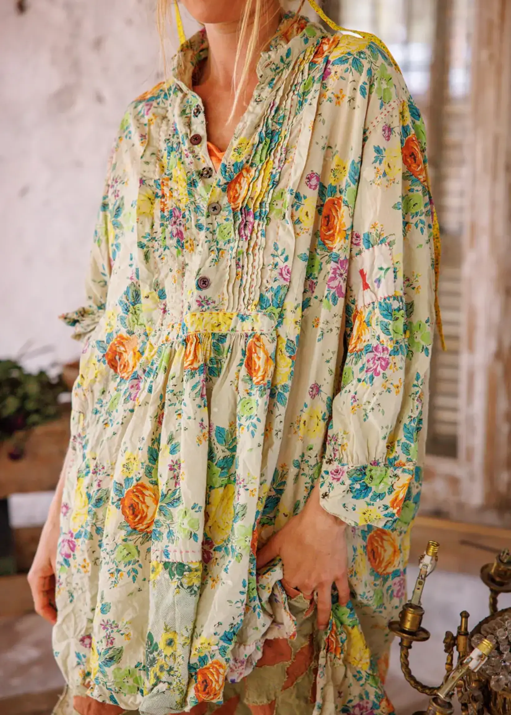 Magnolia Pearl Cordelia Night shirt Top 2388 Henrietta One Size
