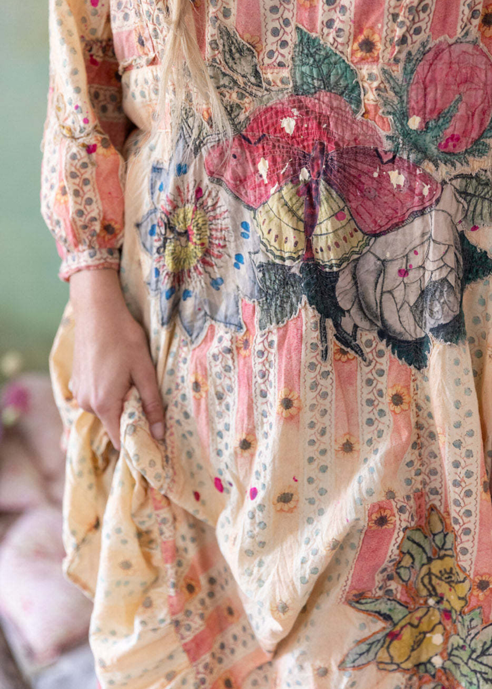 Magnolia Pearl FDLP Anastasia Dress 1276 Sunrise Daisy One Size