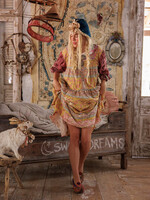 Magnolia Pearl Gutta Garden Dress 1429 Raspberry Patch One Size