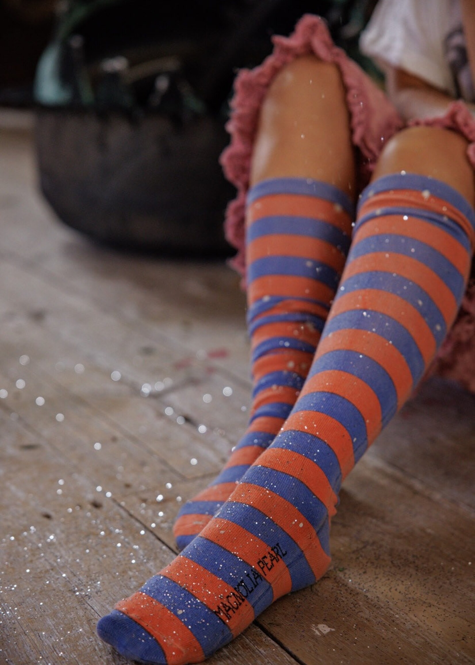 Magnolia Pearl Art Class OTK Socks 165 PJB one size