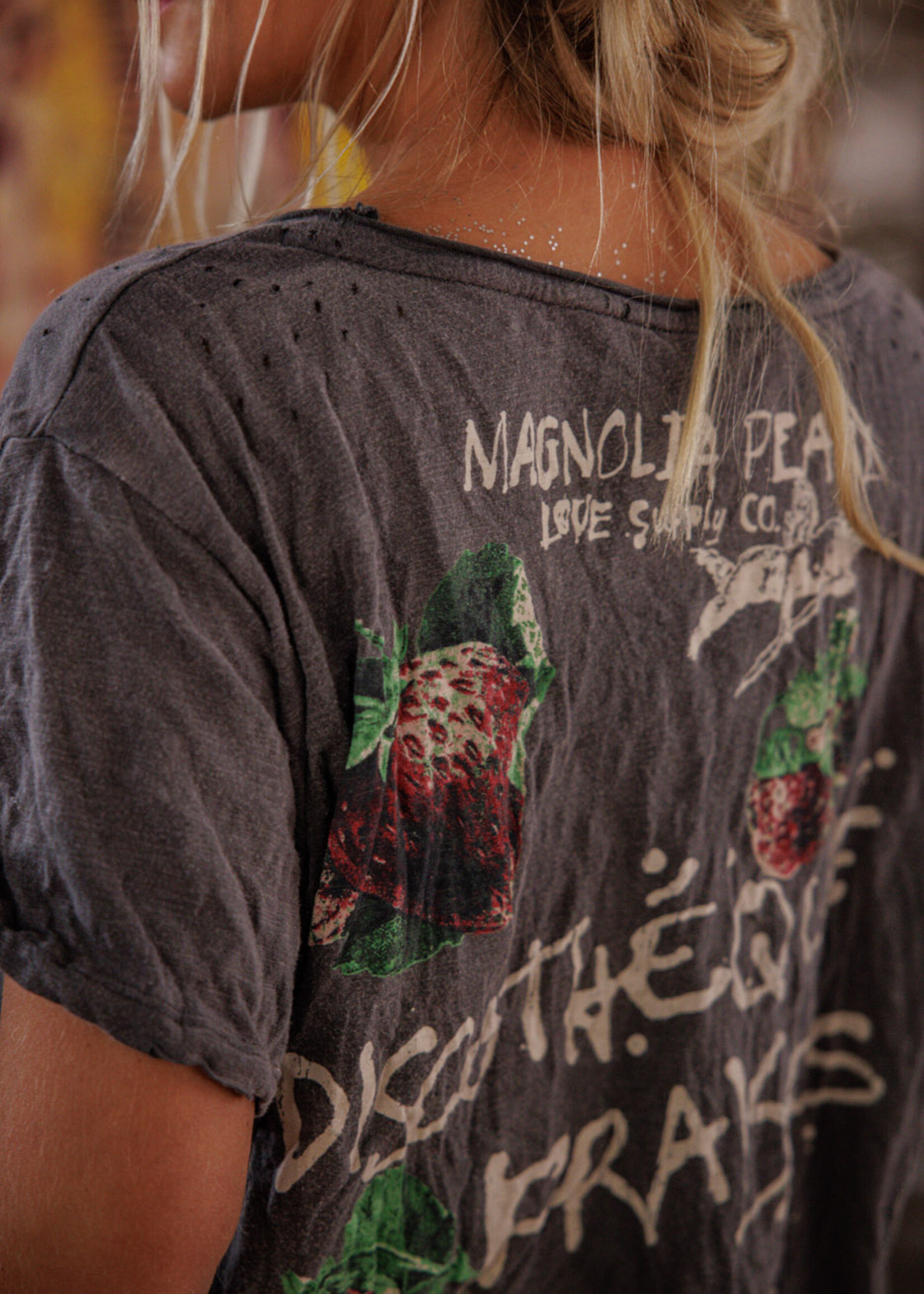 Magnolia Pearl Discotheque Fraises Tee Top 2663 Ozzy One Size