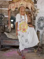 Magnolia Pearl Let Love In Tee Dress 1474 True One Size