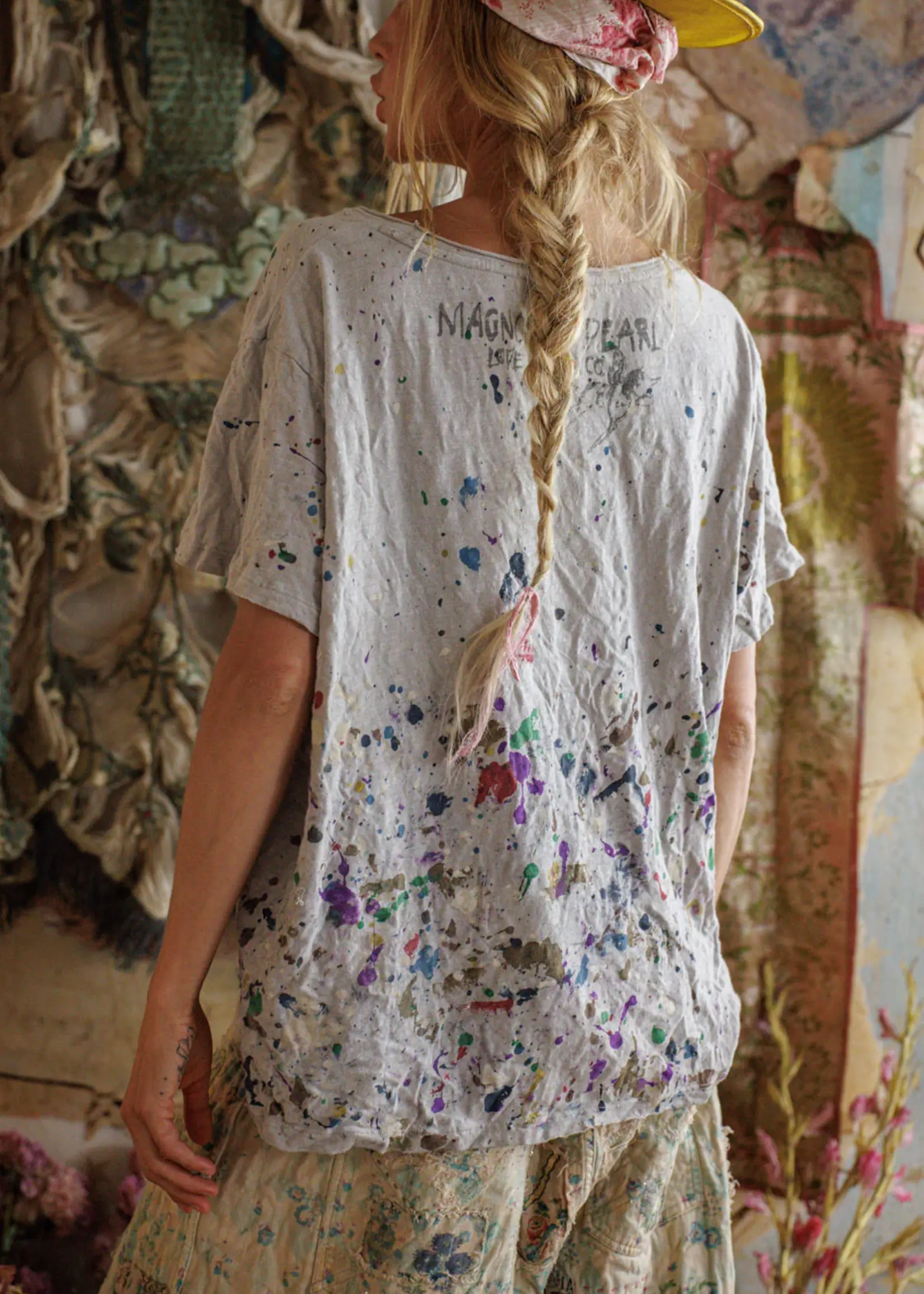 Magnolia Pearl PJB Art Tee 2524 Ash One Size