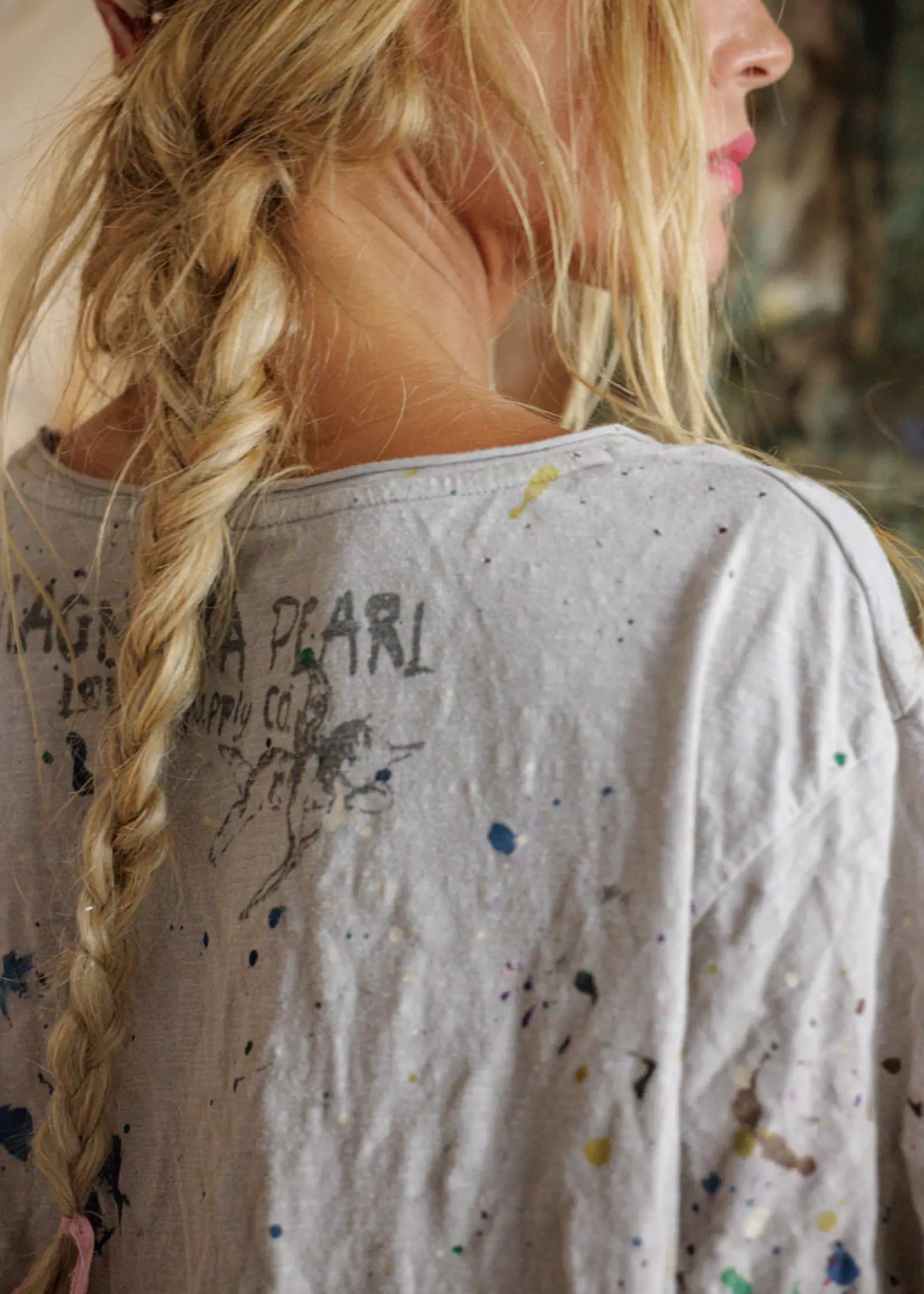 Magnolia Pearl PJB Art Tee 2524 Ash One Size