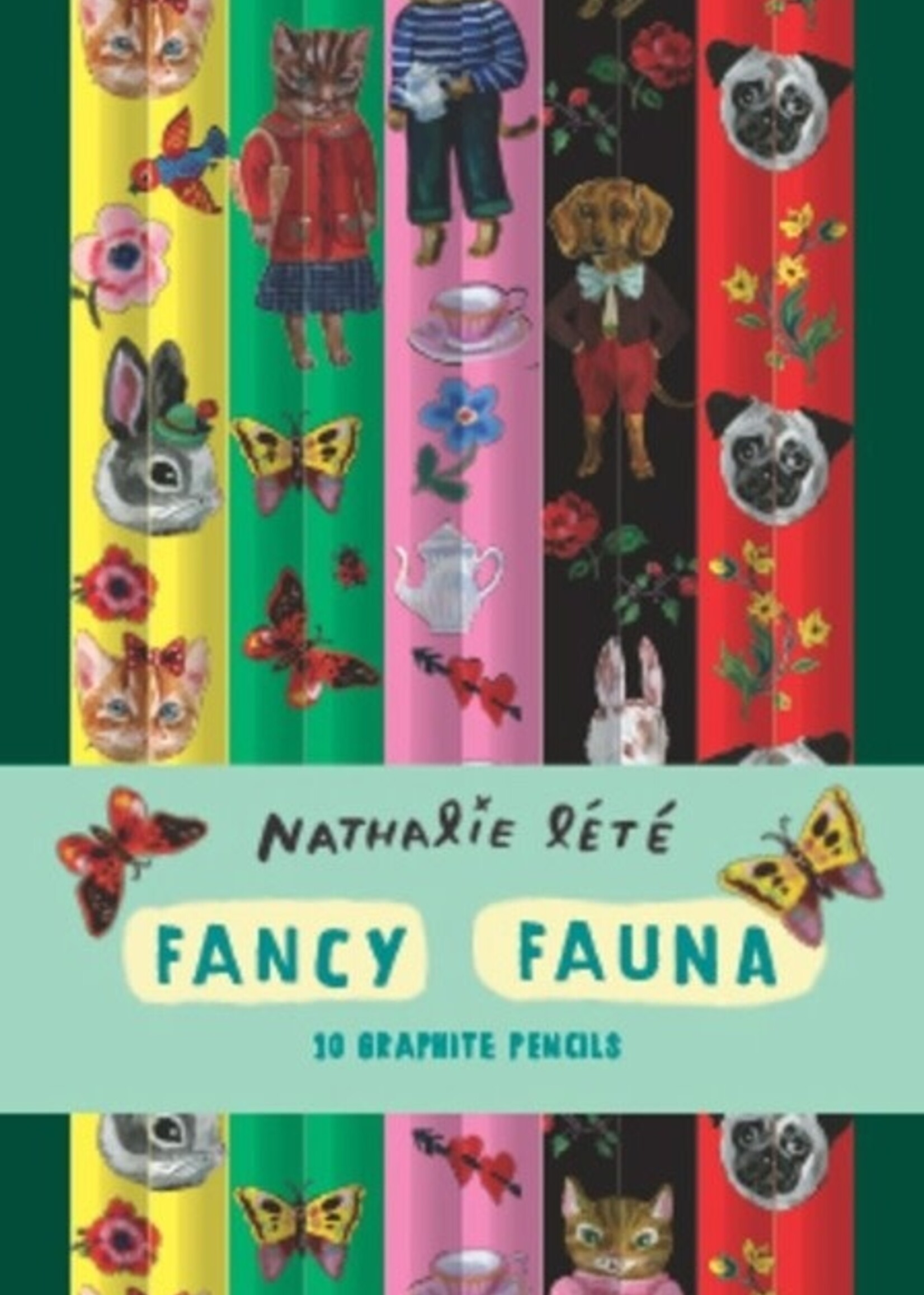 Nathalie Lete Nathalie Lete Fancy Fauna Pencil Set