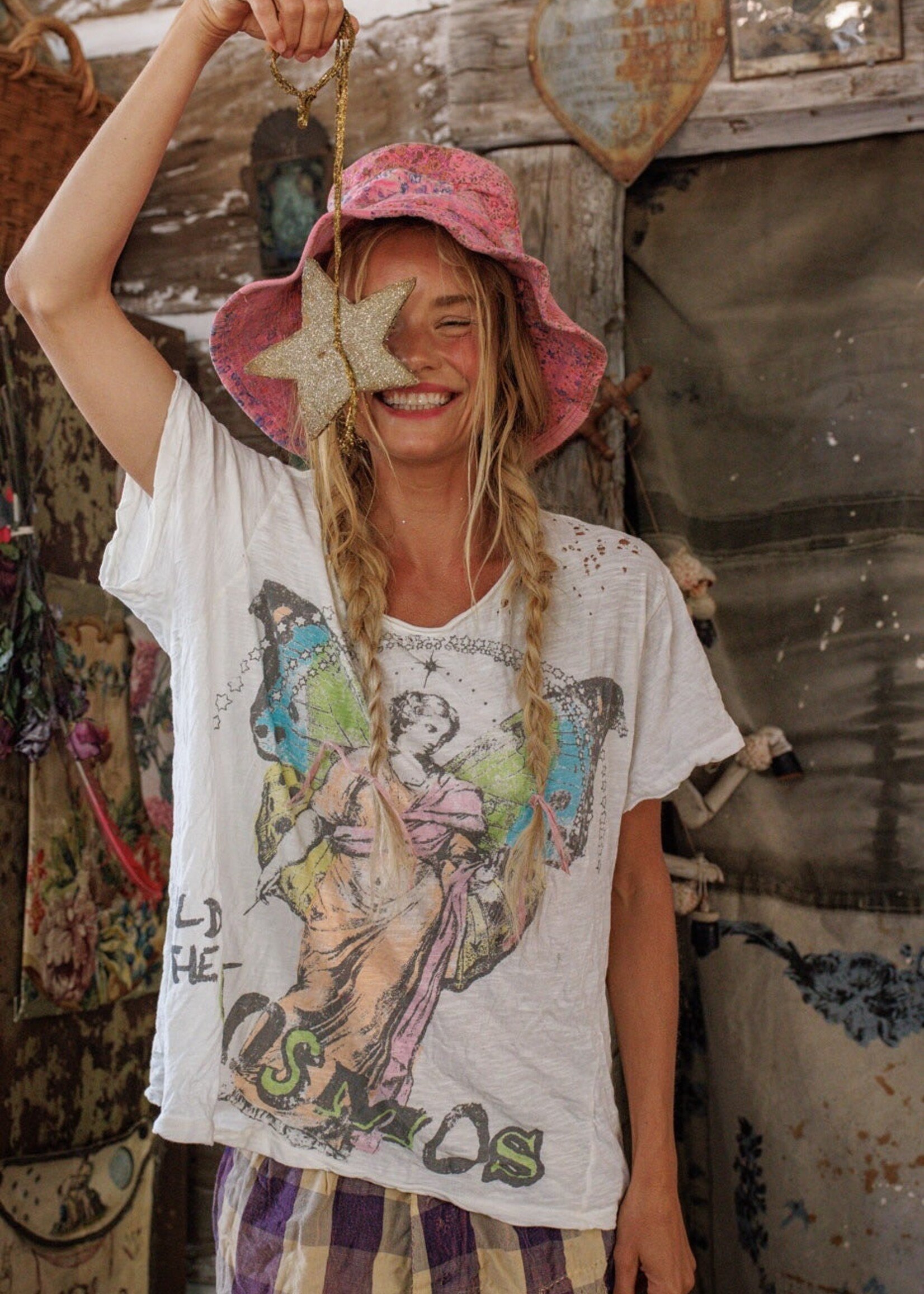 Magnolia Pearl Child of the Cosmos Tee Top 2841 One Size