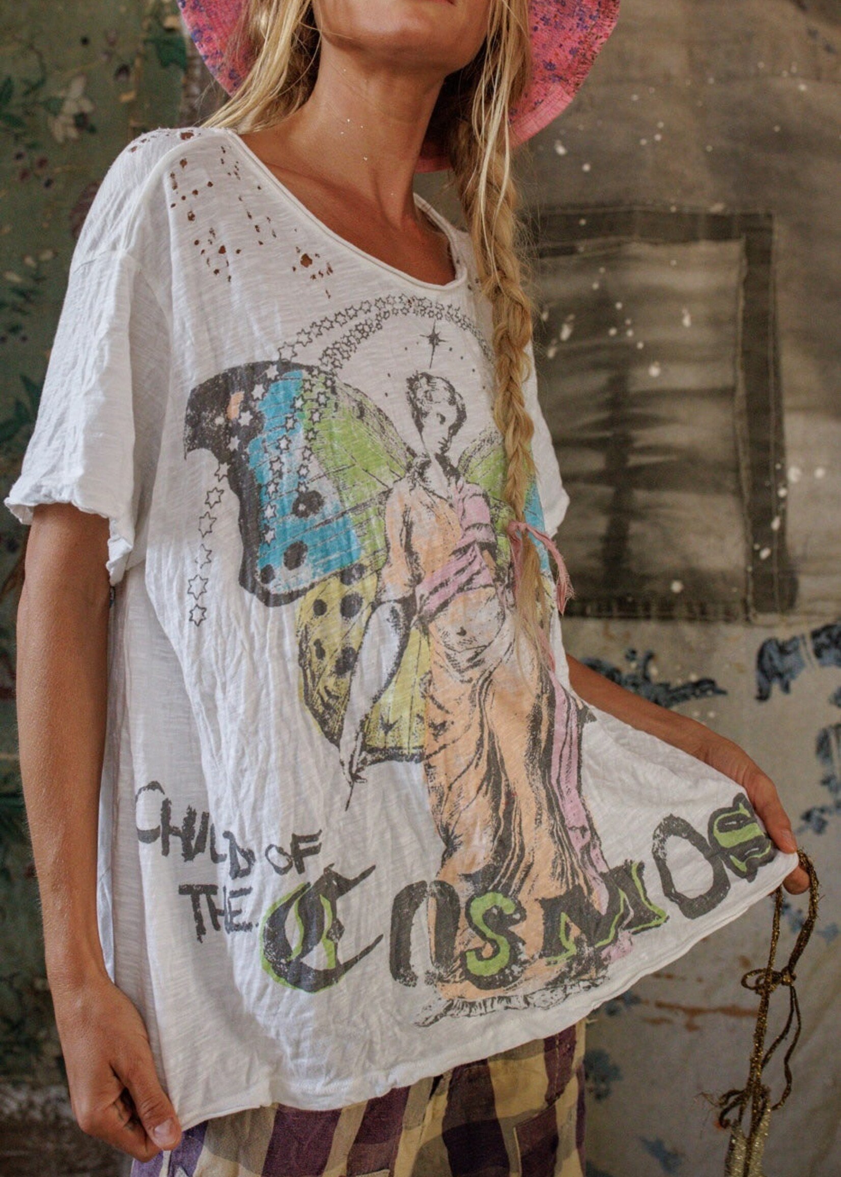 Magnolia Pearl Child of the Cosmos Tee Top 2841 One Size
