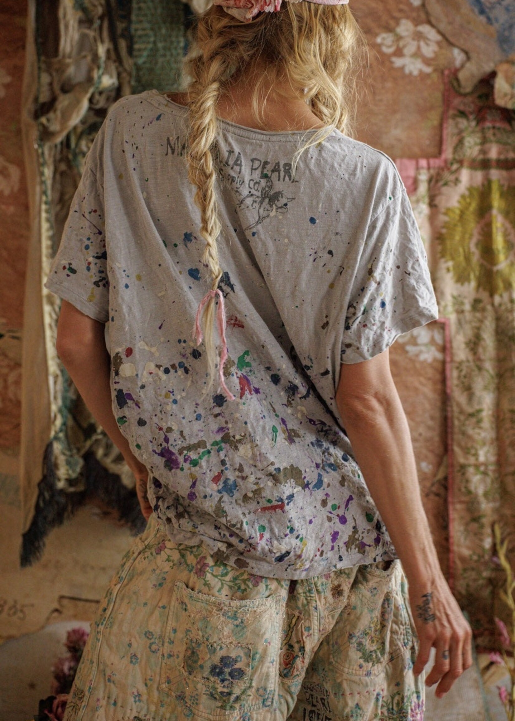 Magnolia Pearl PJB Art Tee 2524 Ash One Size